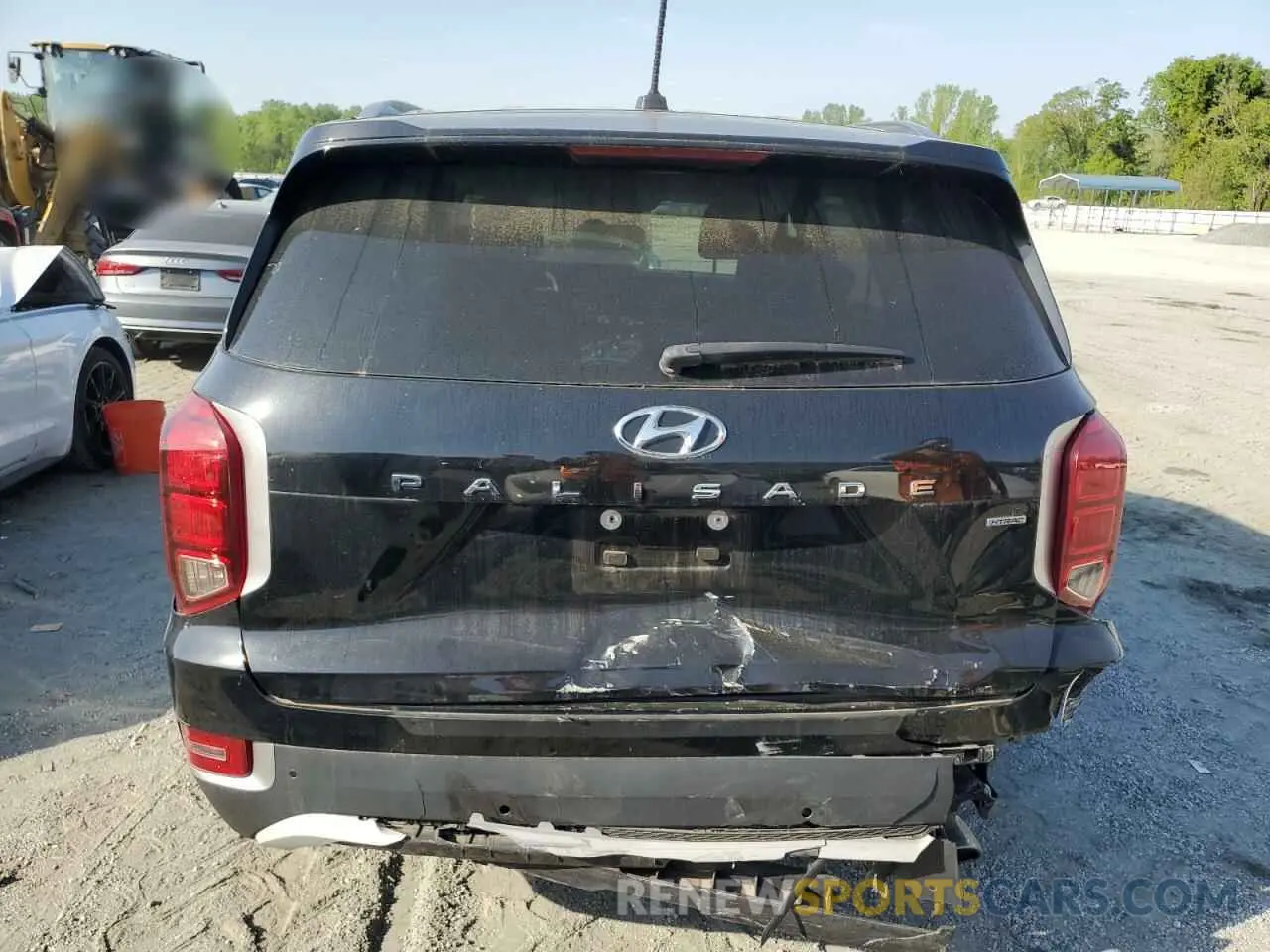 6 Photograph of a damaged car KM8R2DHE2NU336480 HYUNDAI PALISADE 2022