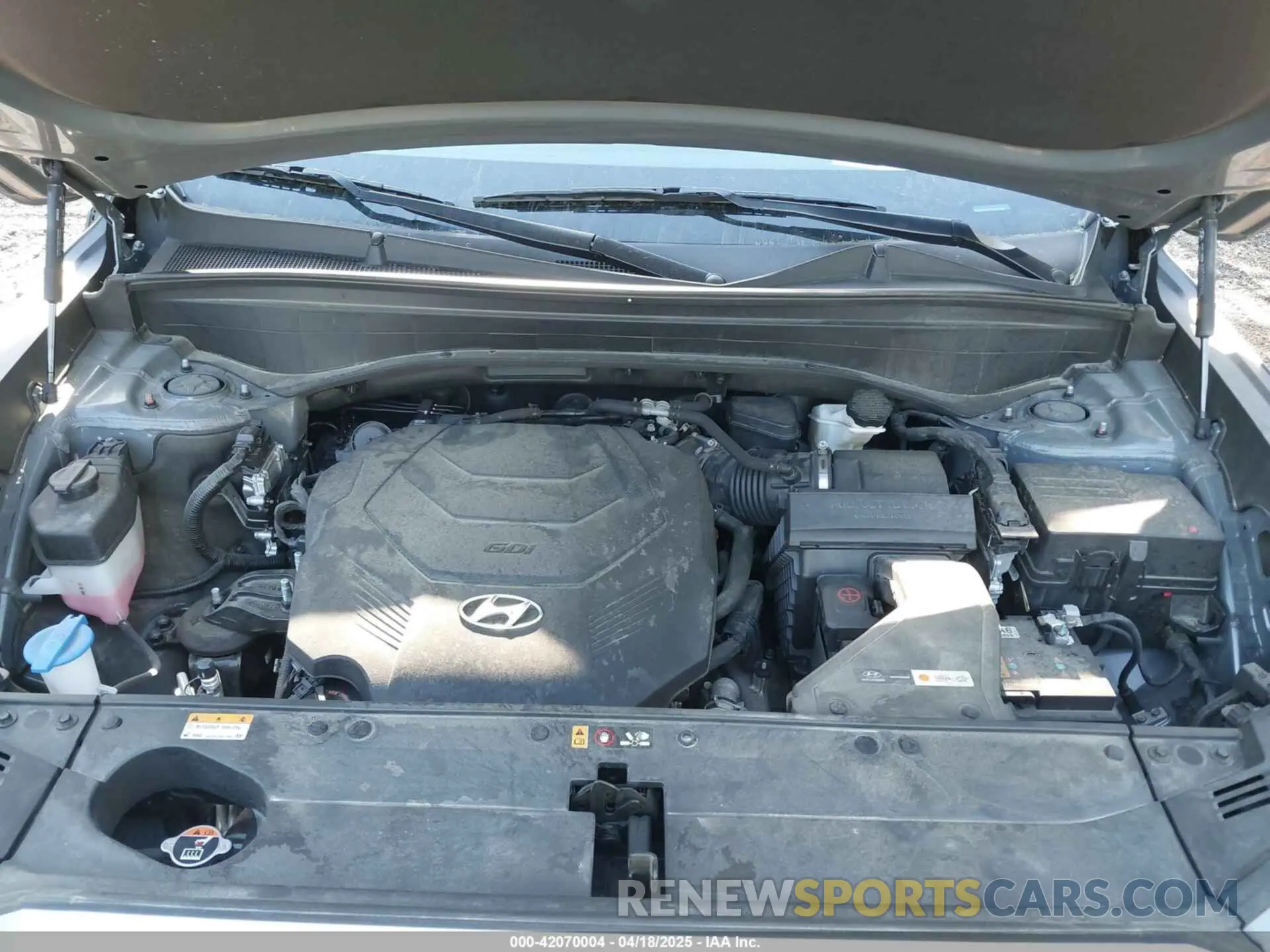 10 Photograph of a damaged car KM8R2DHE3NU471354 HYUNDAI PALISADE 2022