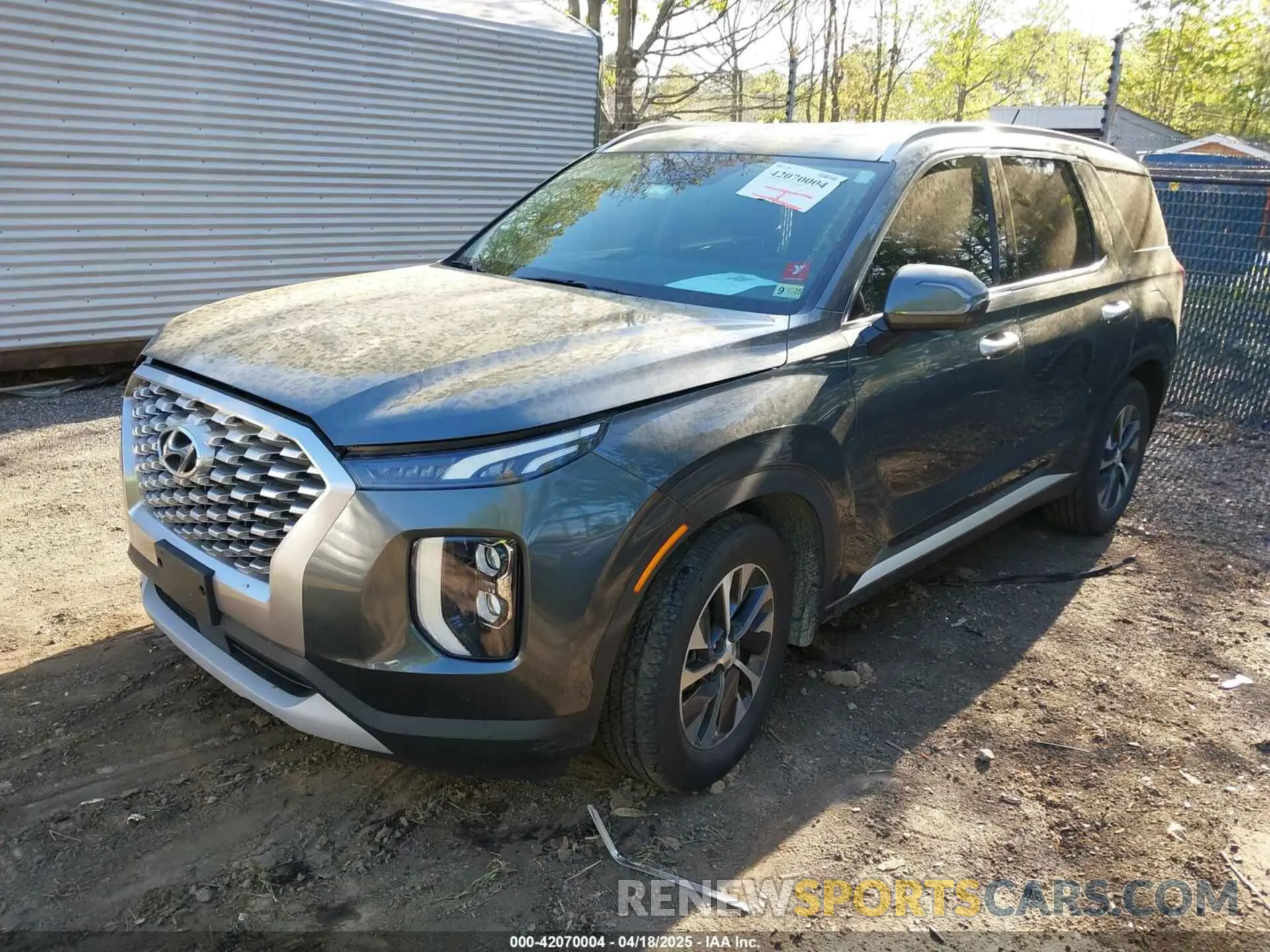 2 Photograph of a damaged car KM8R2DHE3NU471354 HYUNDAI PALISADE 2022