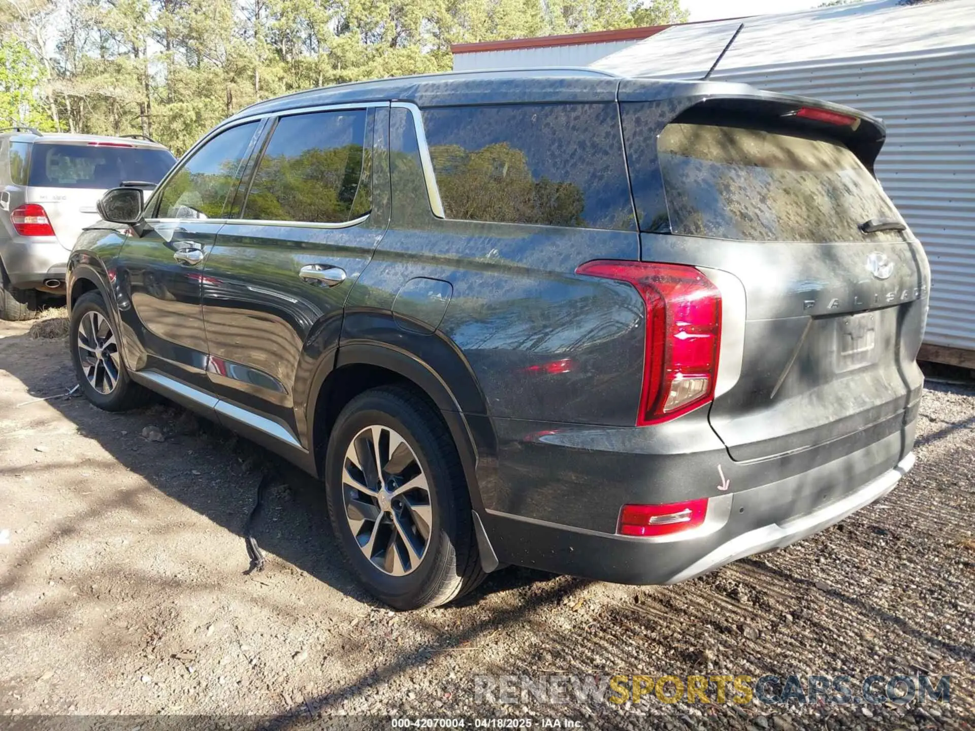 3 Photograph of a damaged car KM8R2DHE3NU471354 HYUNDAI PALISADE 2022