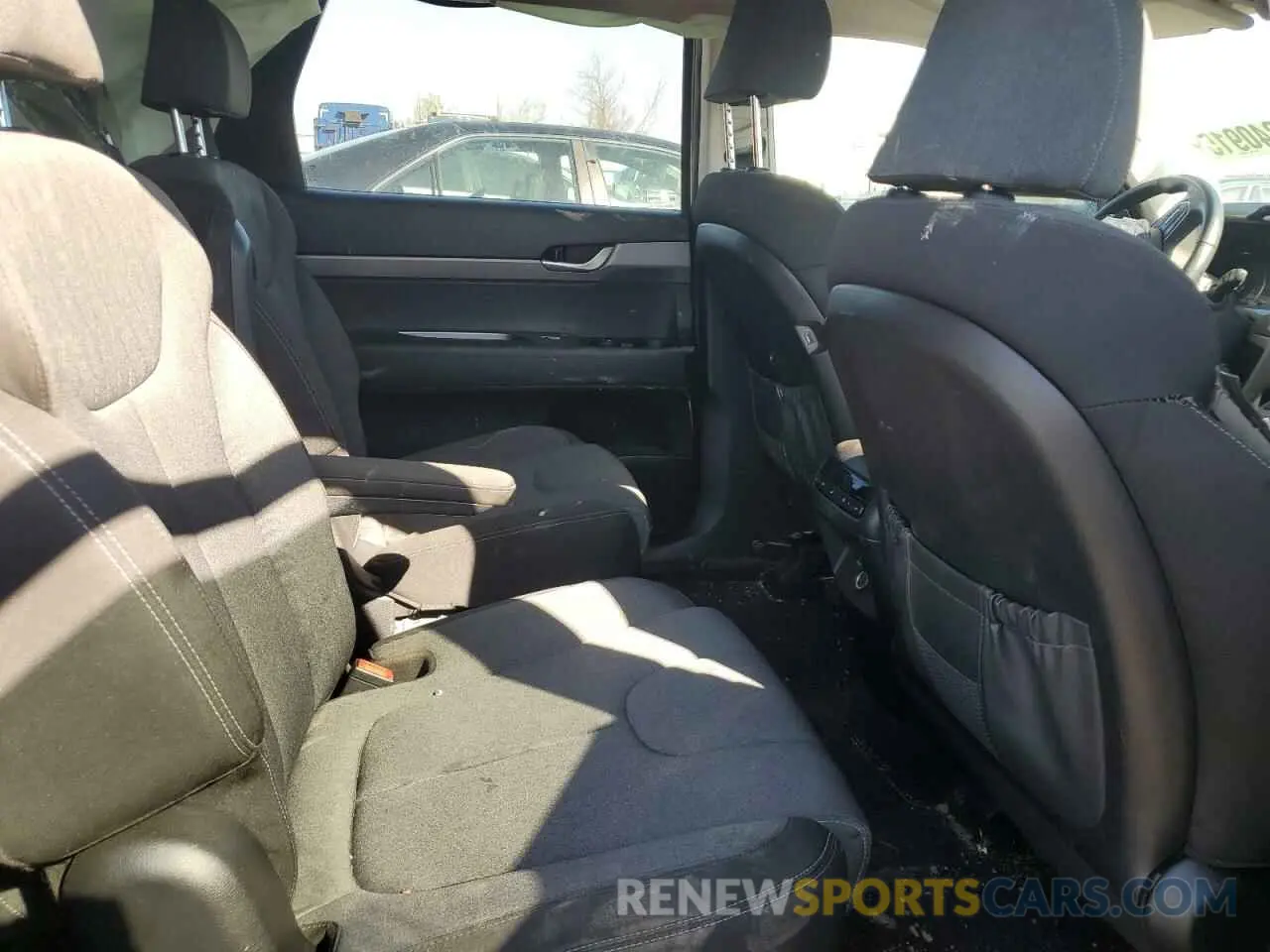 10 Photograph of a damaged car KM8R2DHE6NU453365 HYUNDAI PALISADE 2022