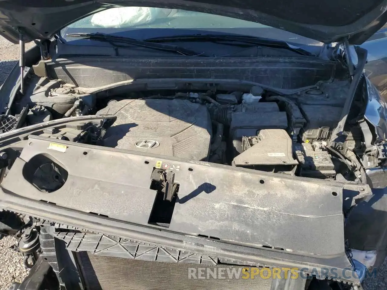 11 Photograph of a damaged car KM8R2DHE6NU453365 HYUNDAI PALISADE 2022