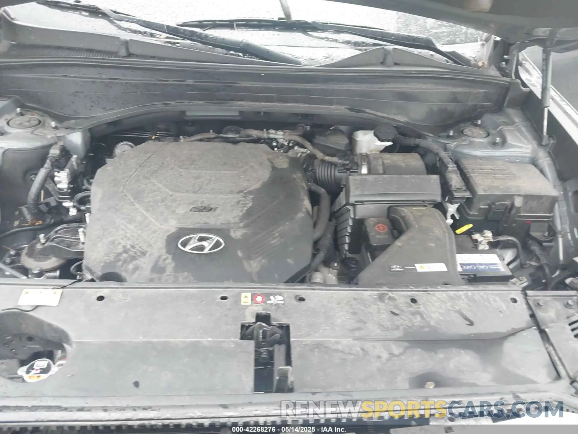 10 Photograph of a damaged car KM8R2DHE6NU464110 HYUNDAI PALISADE 2022