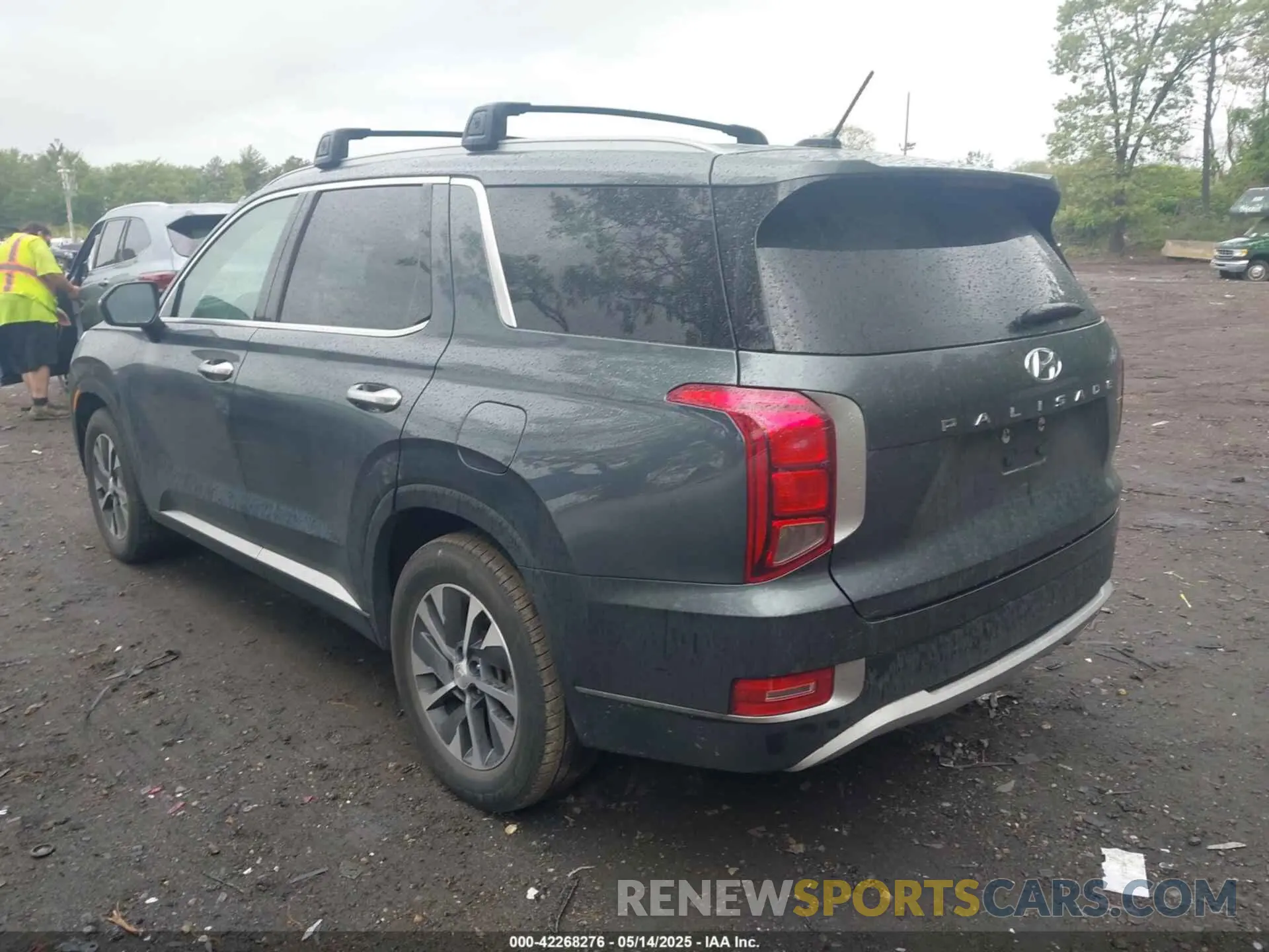 3 Photograph of a damaged car KM8R2DHE6NU464110 HYUNDAI PALISADE 2022