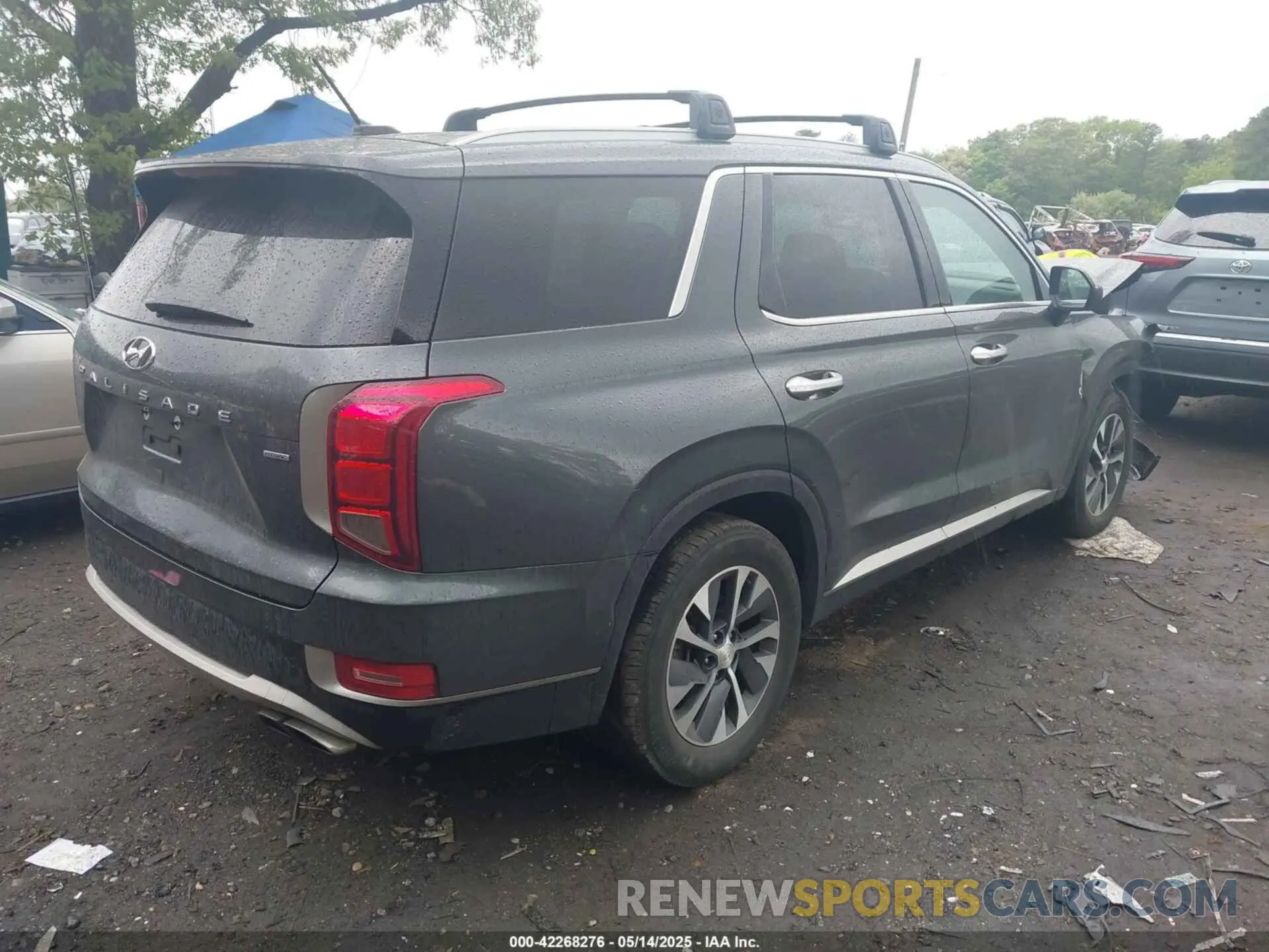4 Photograph of a damaged car KM8R2DHE6NU464110 HYUNDAI PALISADE 2022