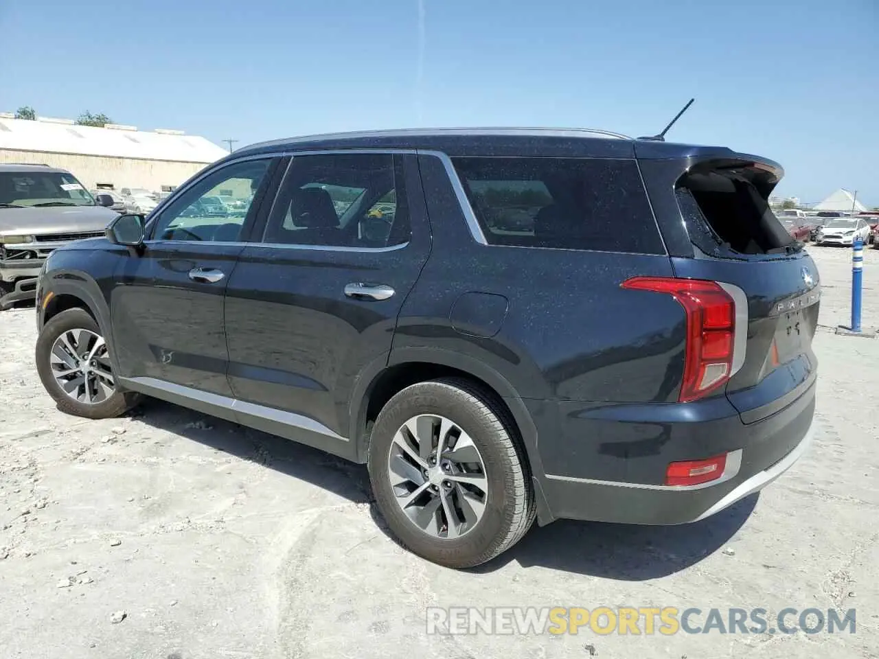 2 Photograph of a damaged car KM8R2DHE8NU464299 HYUNDAI PALISADE 2022