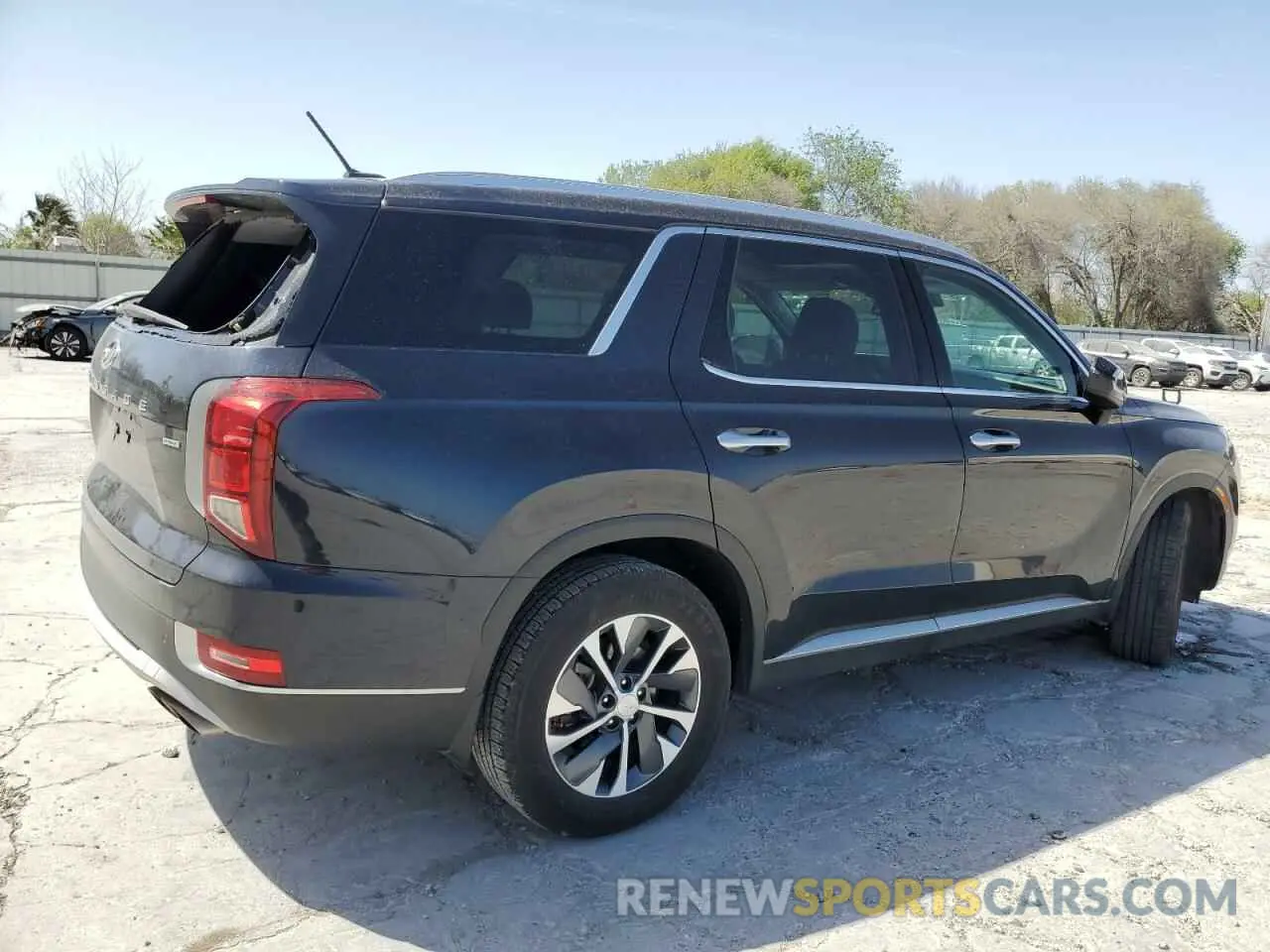 3 Photograph of a damaged car KM8R2DHE8NU464299 HYUNDAI PALISADE 2022