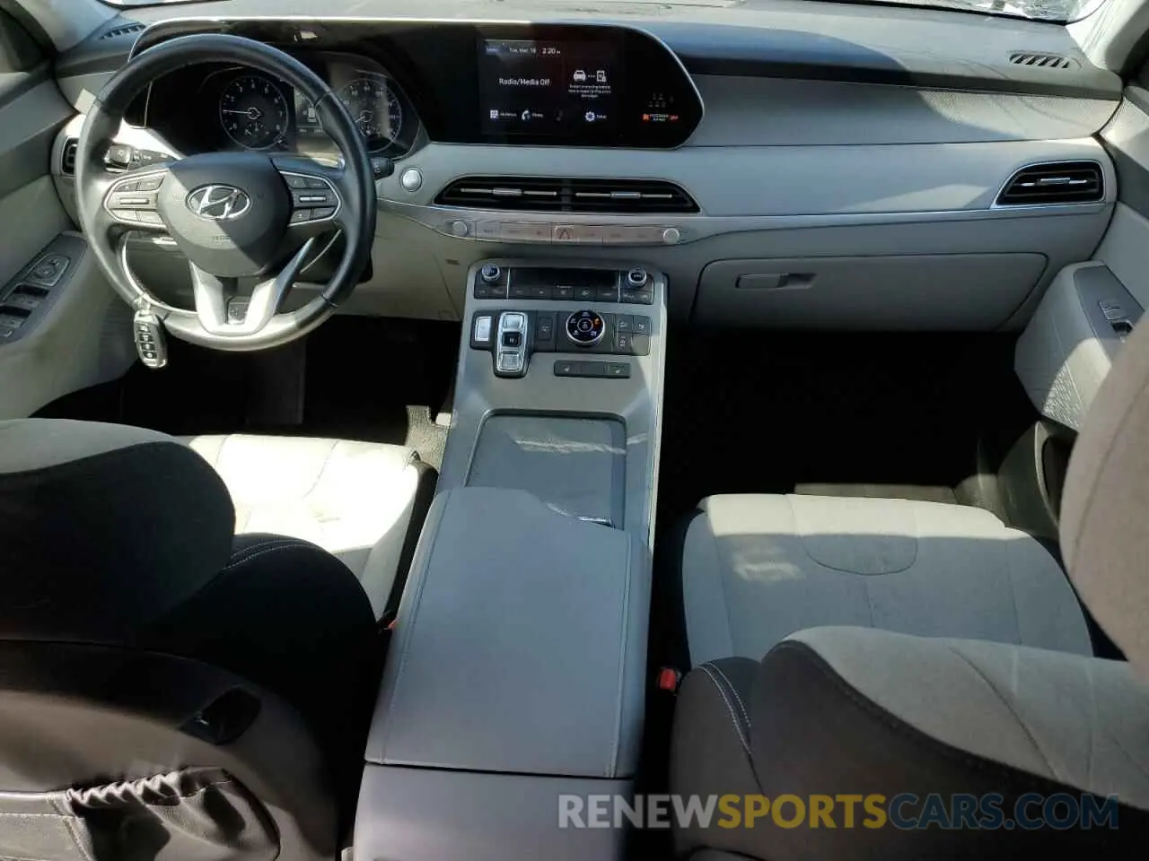 8 Photograph of a damaged car KM8R2DHE8NU464299 HYUNDAI PALISADE 2022