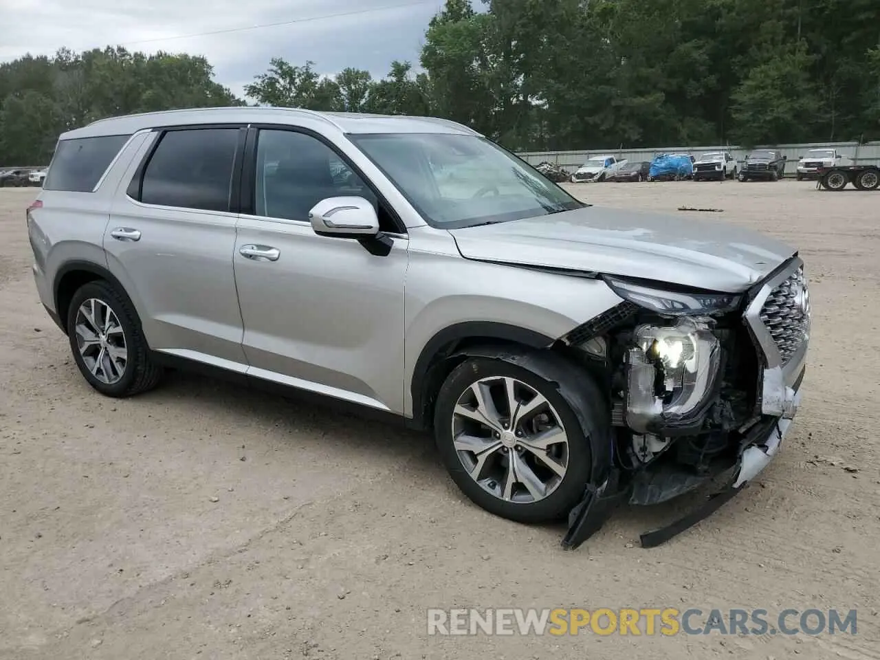 4 Photograph of a damaged car KM8R34HE4NU405828 HYUNDAI PALISADE 2022