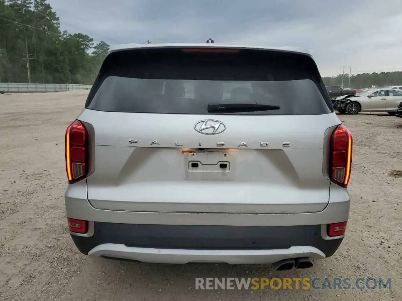 6 Photograph of a damaged car KM8R34HE4NU405828 HYUNDAI PALISADE 2022