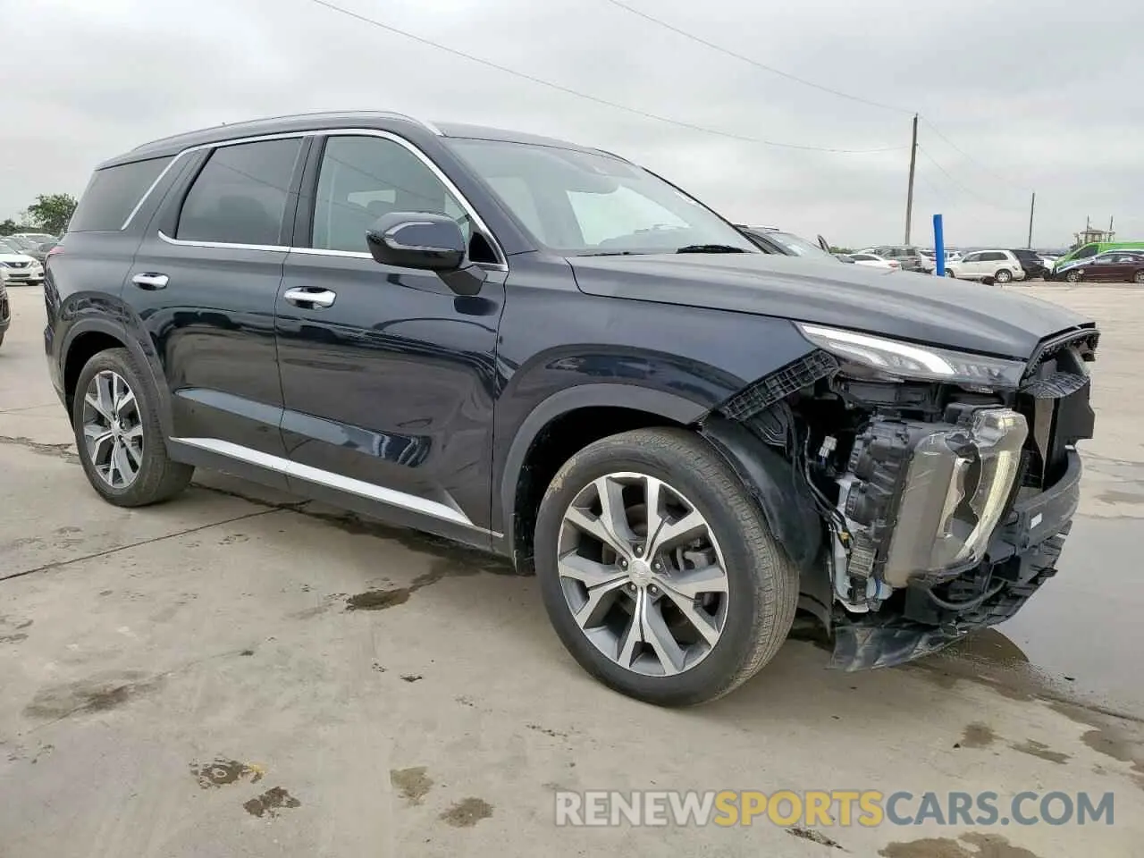 4 Photograph of a damaged car KM8R34HE4NU429501 HYUNDAI PALISADE 2022