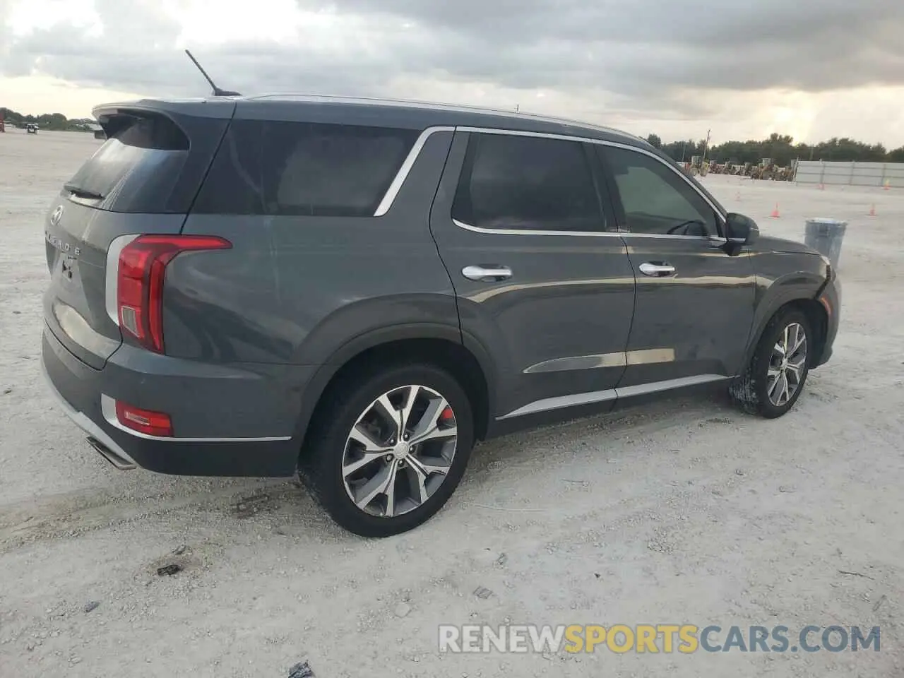 3 Photograph of a damaged car KM8R34HE6NU393861 HYUNDAI PALISADE 2022