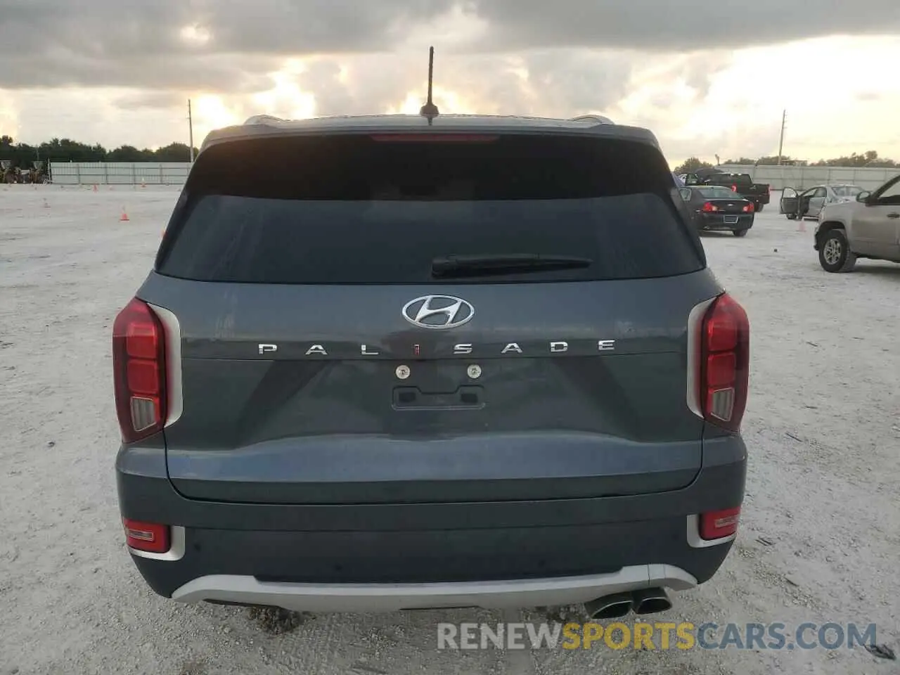 6 Photograph of a damaged car KM8R34HE6NU393861 HYUNDAI PALISADE 2022