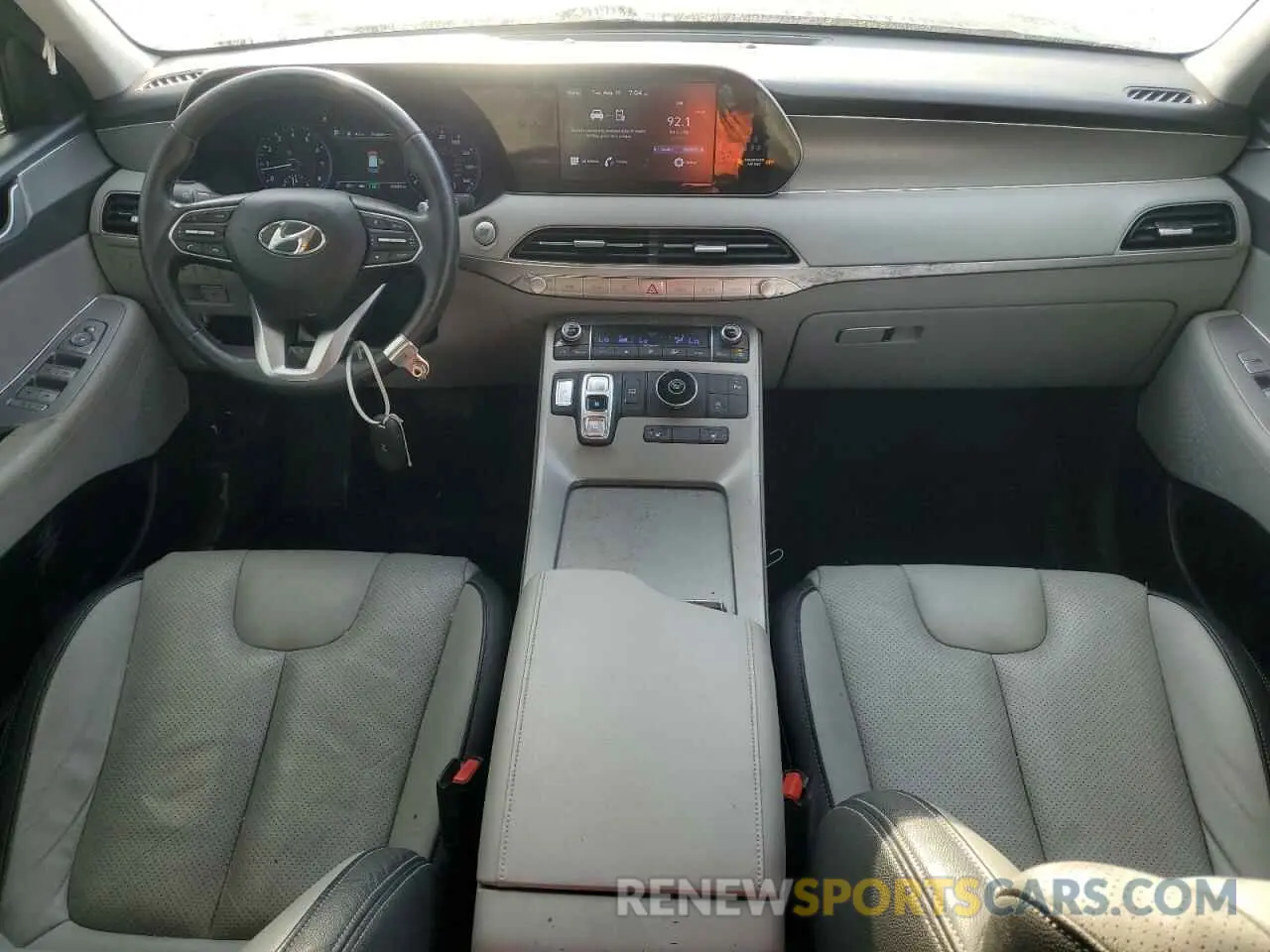 8 Photograph of a damaged car KM8R34HE6NU393861 HYUNDAI PALISADE 2022