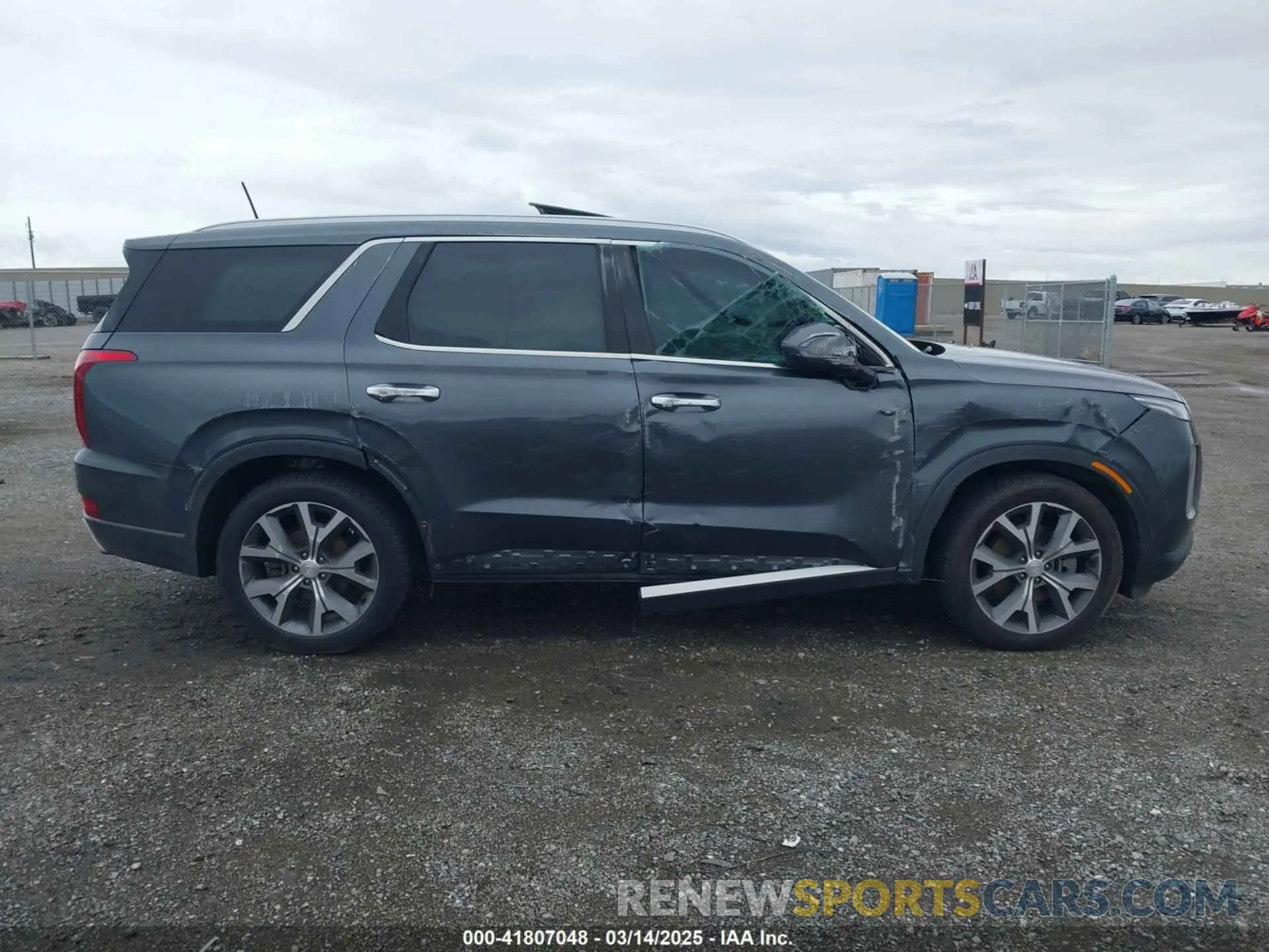 12 Photograph of a damaged car KM8R34HE7NU360772 HYUNDAI PALISADE 2022