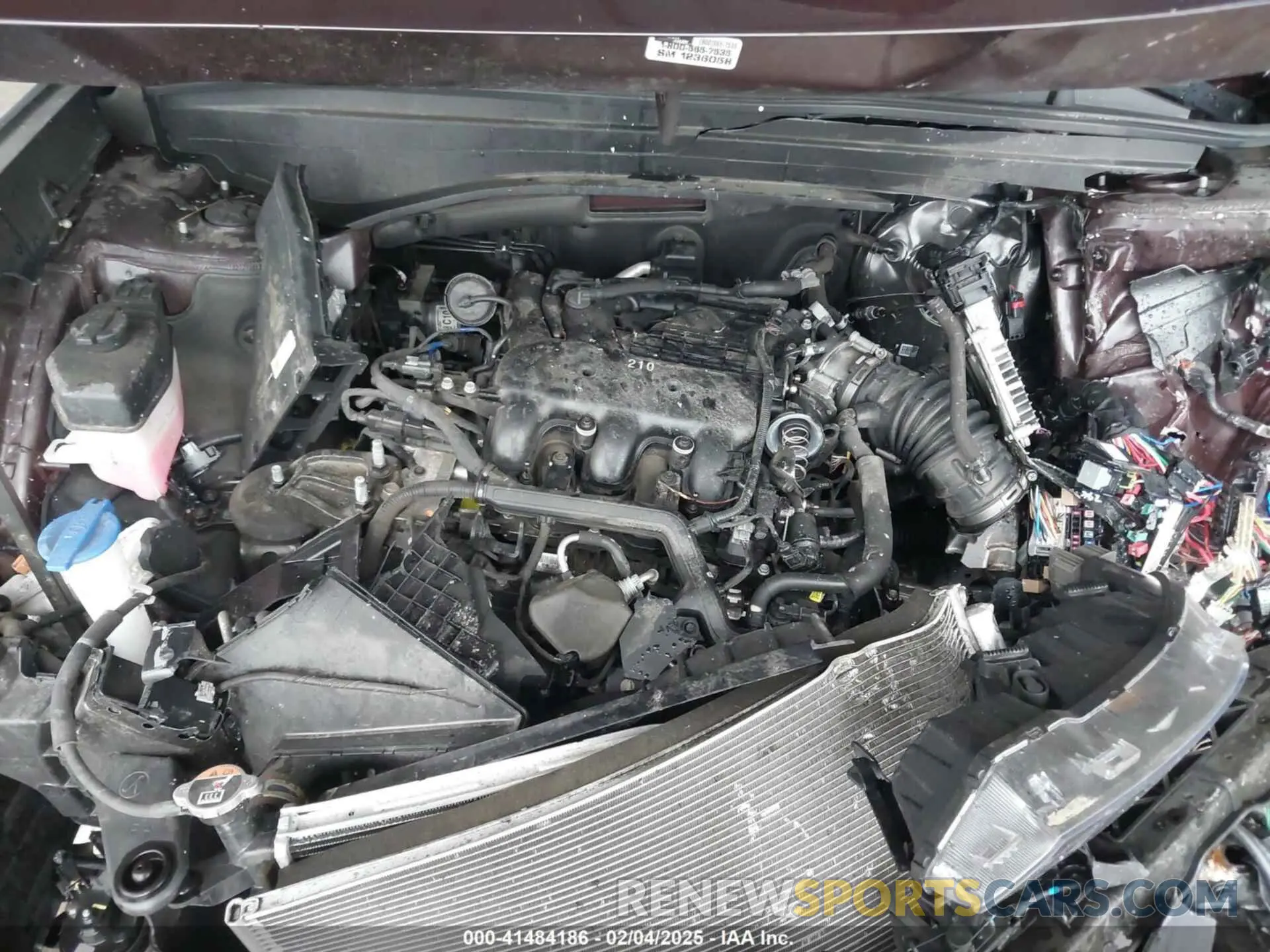 10 Photograph of a damaged car KM8R34HE8NU402642 HYUNDAI PALISADE 2022