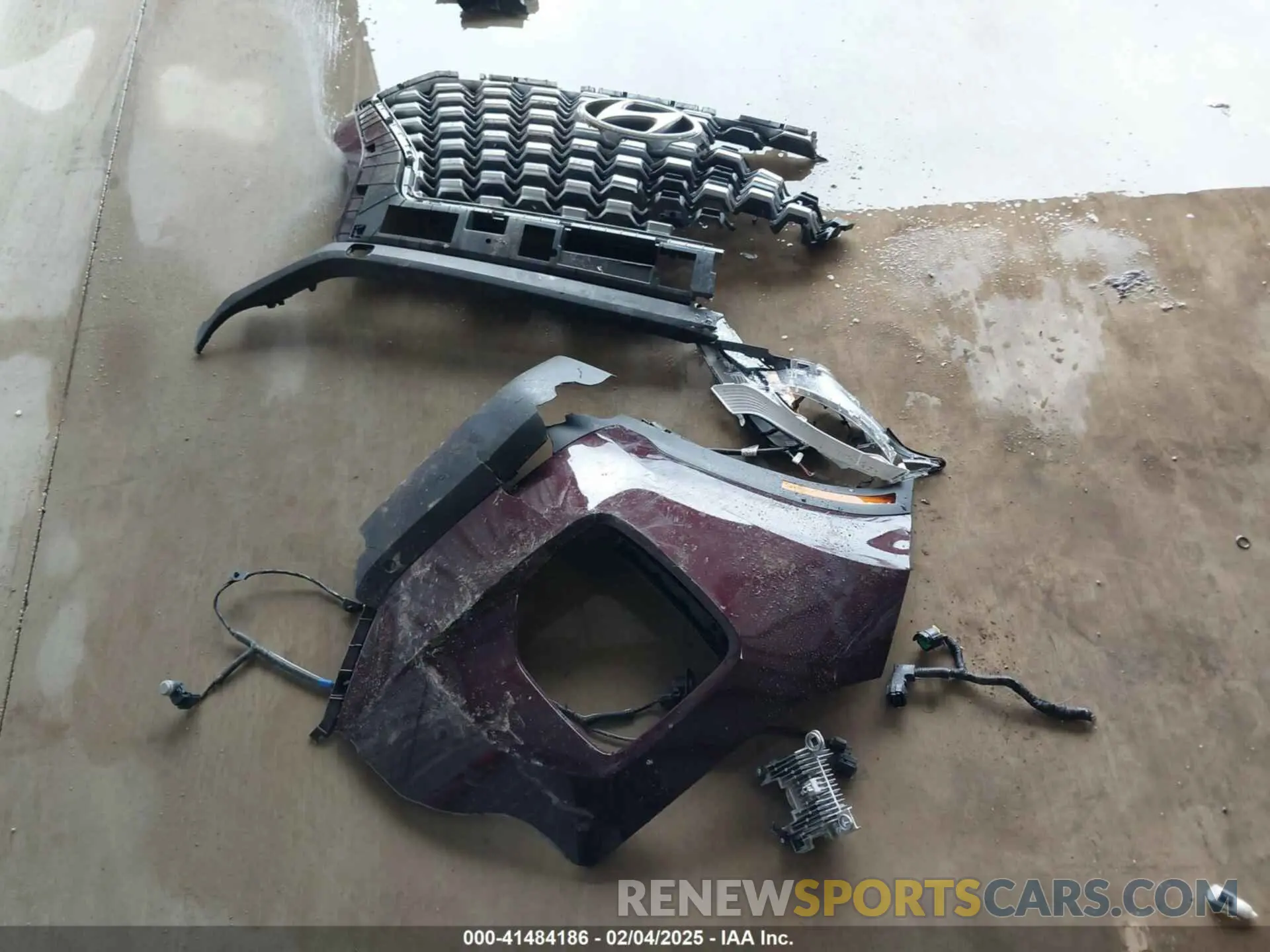 12 Photograph of a damaged car KM8R34HE8NU402642 HYUNDAI PALISADE 2022