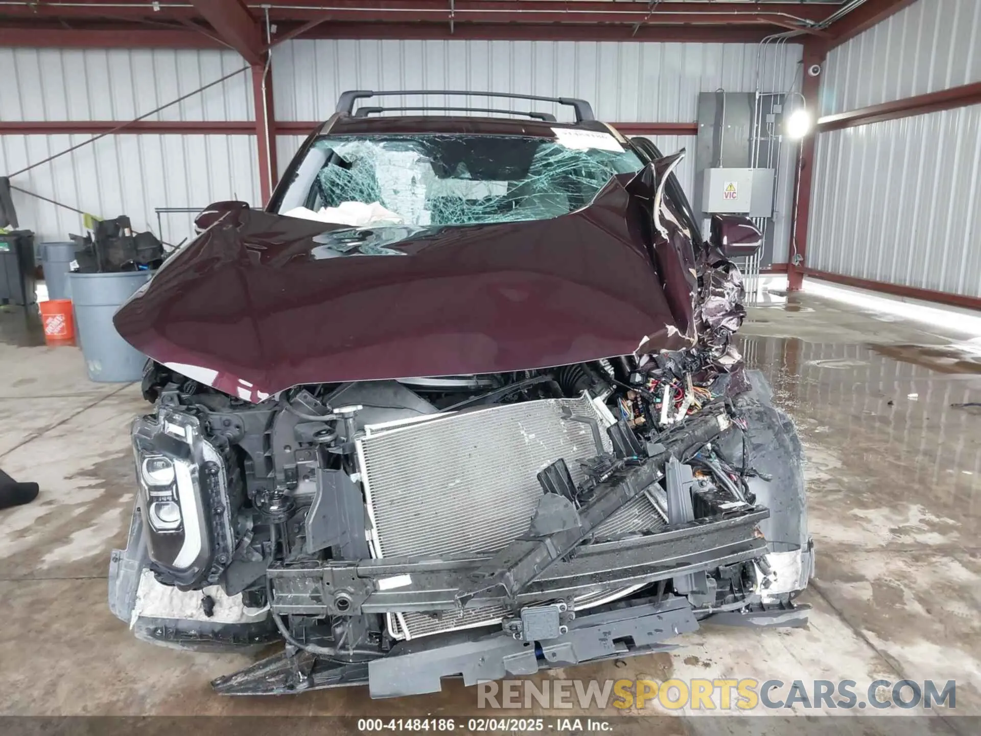 13 Photograph of a damaged car KM8R34HE8NU402642 HYUNDAI PALISADE 2022