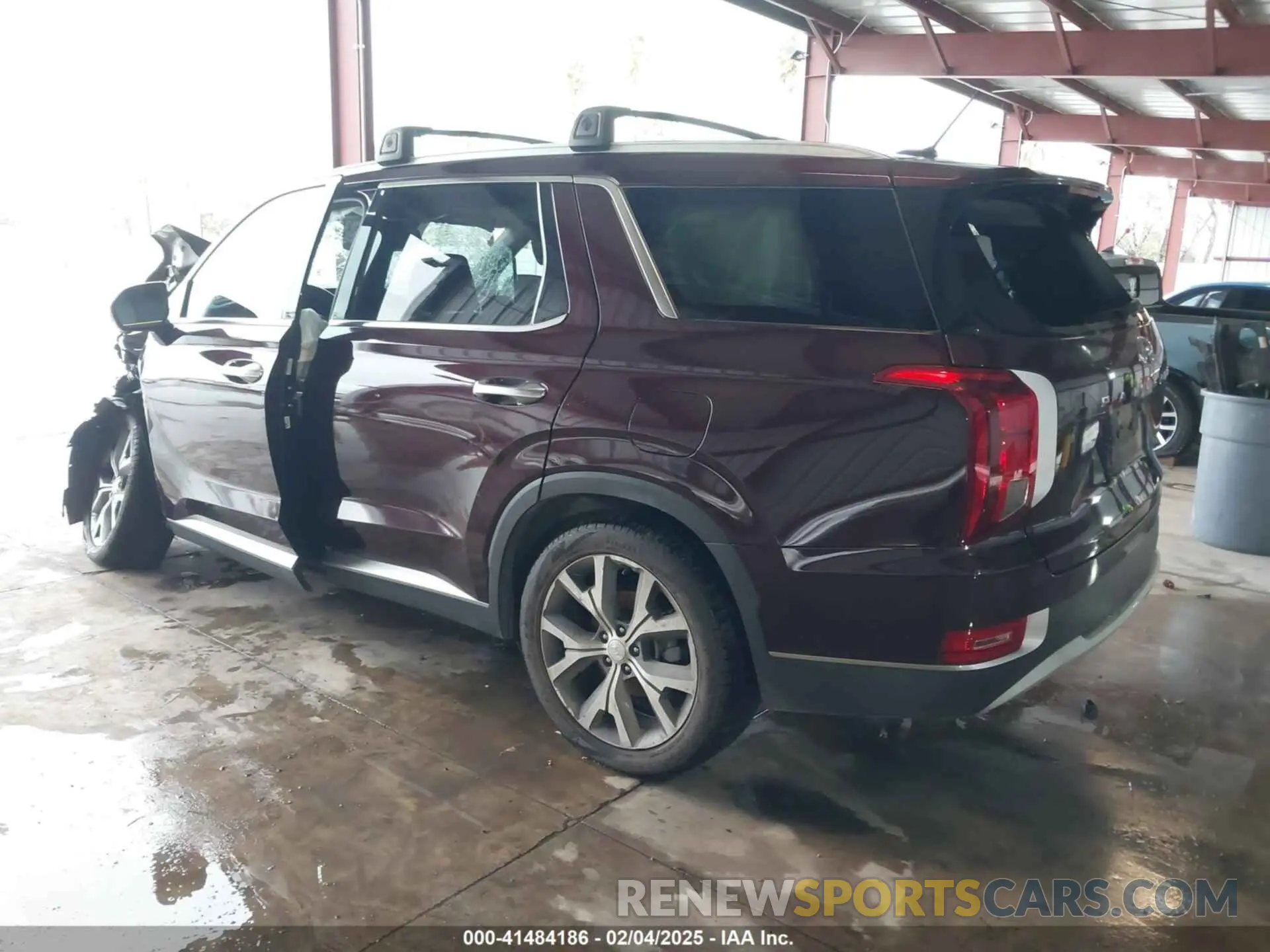 3 Photograph of a damaged car KM8R34HE8NU402642 HYUNDAI PALISADE 2022
