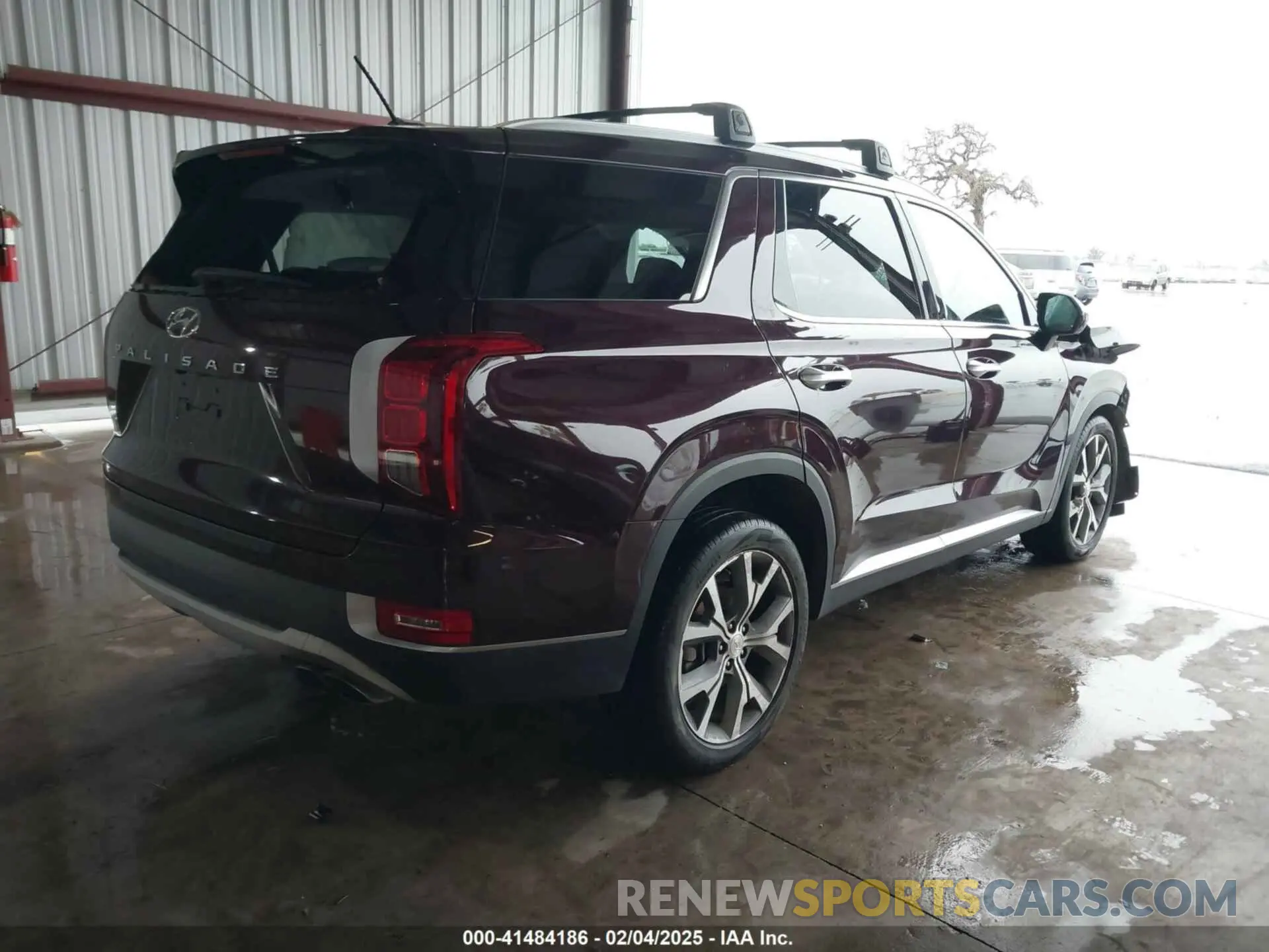 4 Photograph of a damaged car KM8R34HE8NU402642 HYUNDAI PALISADE 2022