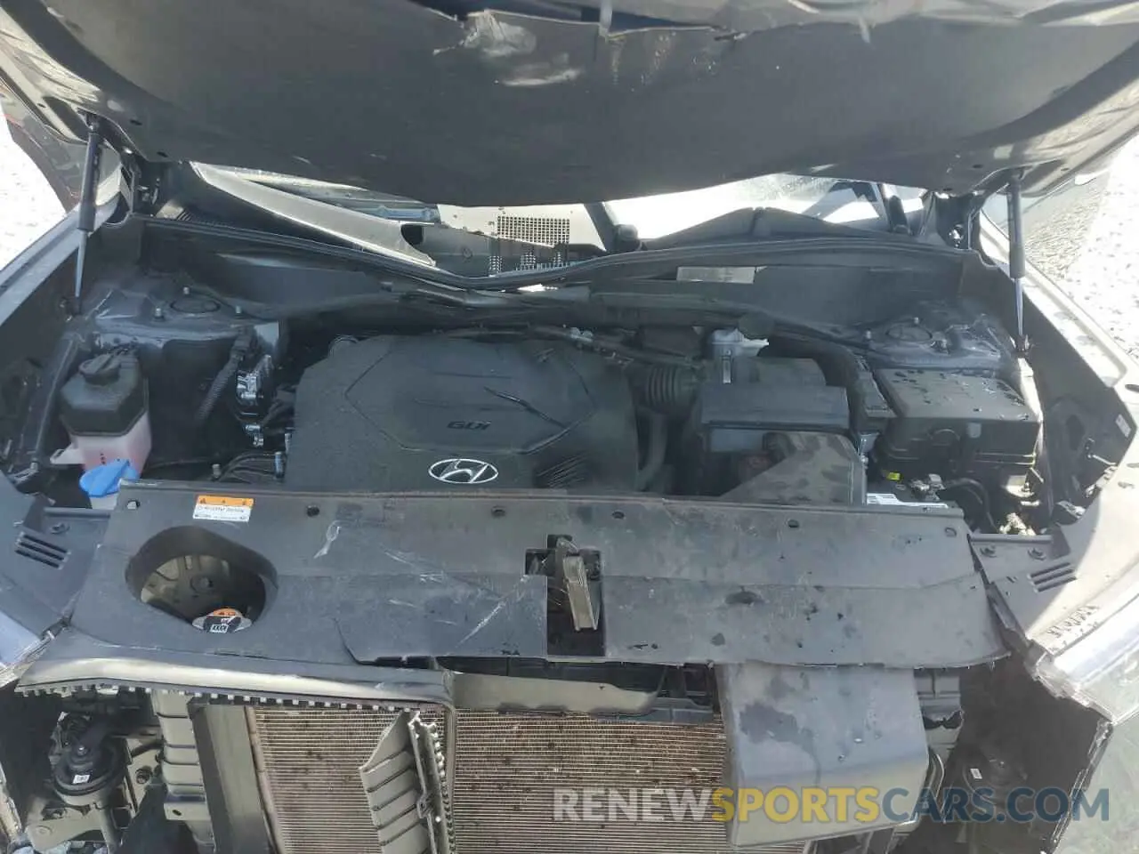 12 Photograph of a damaged car KM8R3DHE2NU391329 HYUNDAI PALISADE 2022