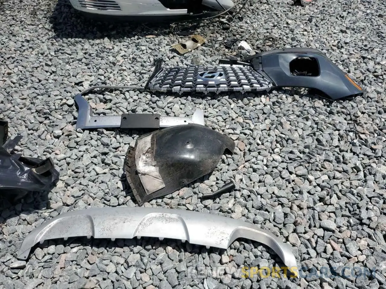 13 Photograph of a damaged car KM8R3DHE2NU391329 HYUNDAI PALISADE 2022