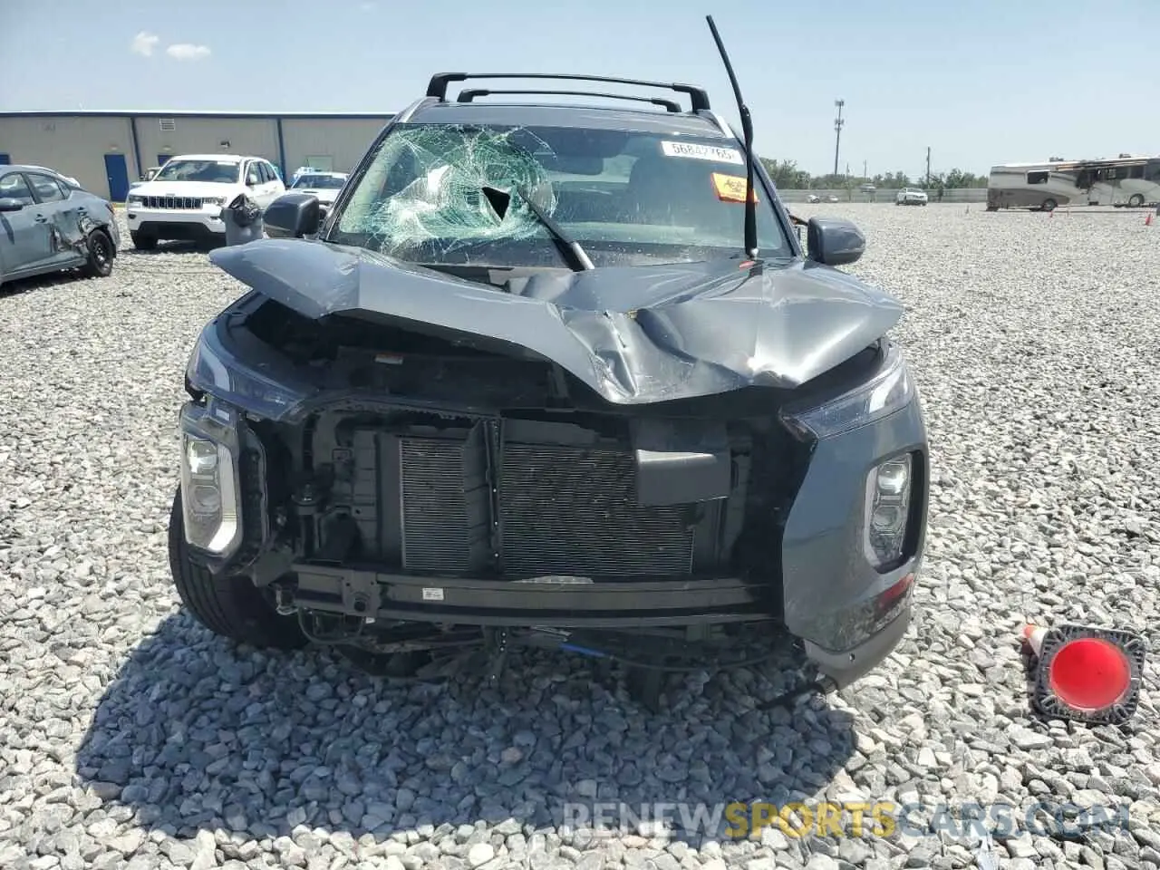 5 Photograph of a damaged car KM8R3DHE2NU391329 HYUNDAI PALISADE 2022