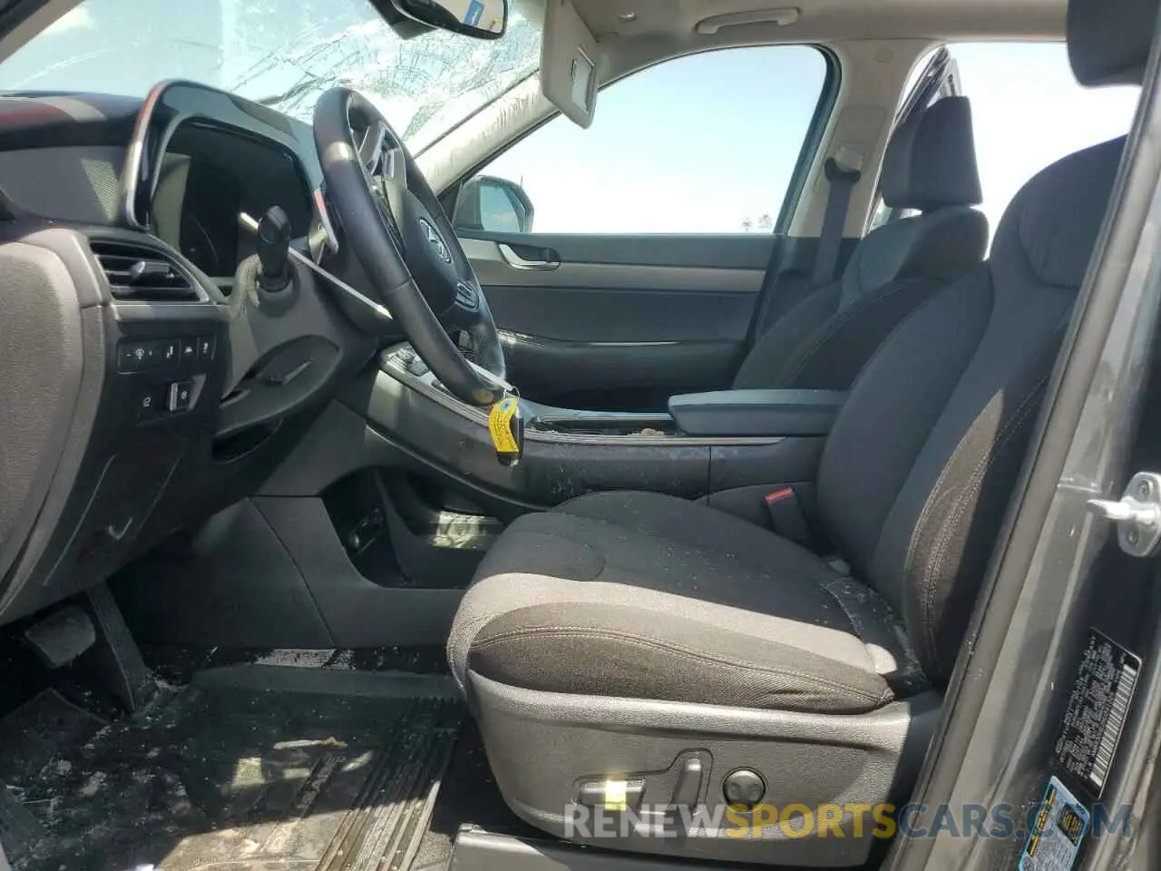 7 Photograph of a damaged car KM8R3DHE2NU391329 HYUNDAI PALISADE 2022