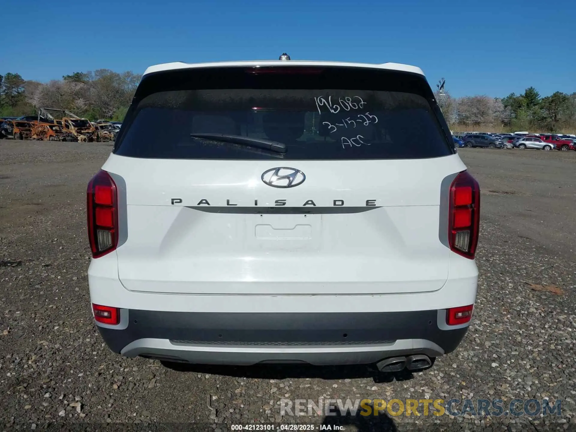 16 Photograph of a damaged car KM8R3DHE3NU362227 HYUNDAI PALISADE 2022