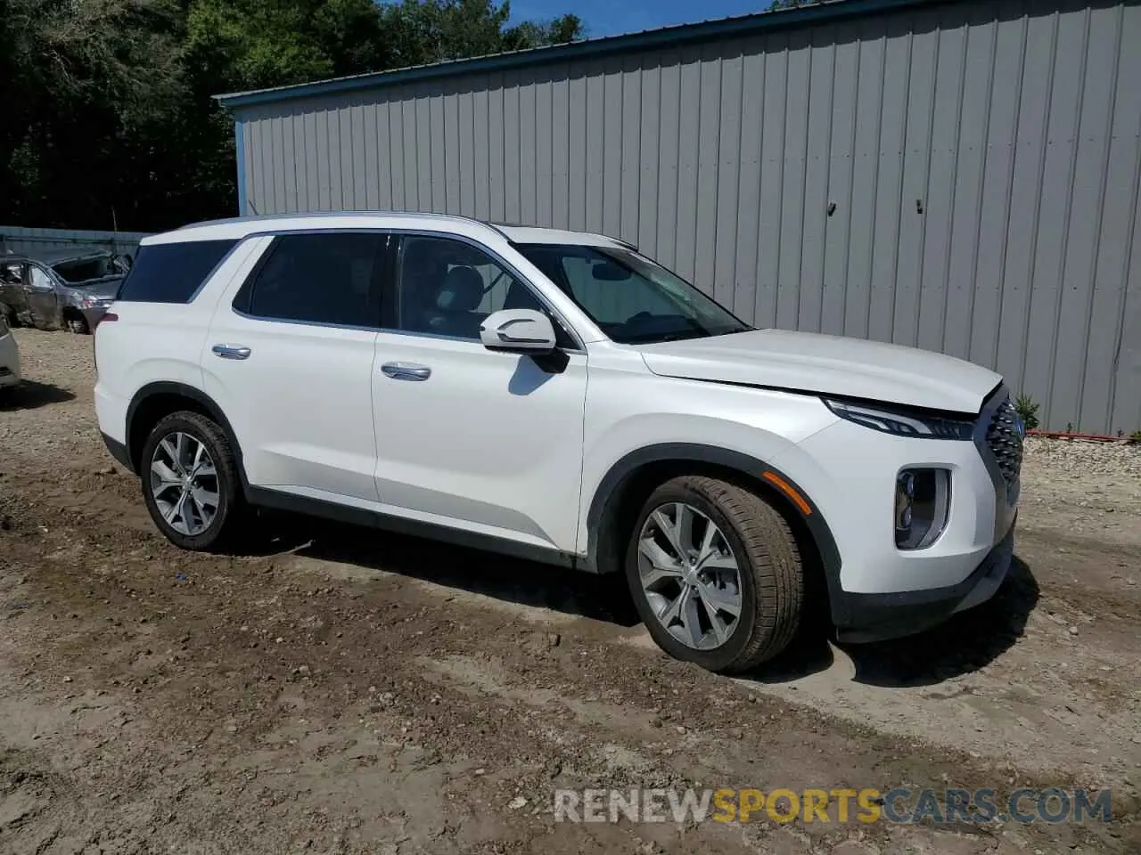 4 Photograph of a damaged car KM8R3DHE3NU419137 HYUNDAI PALISADE 2022