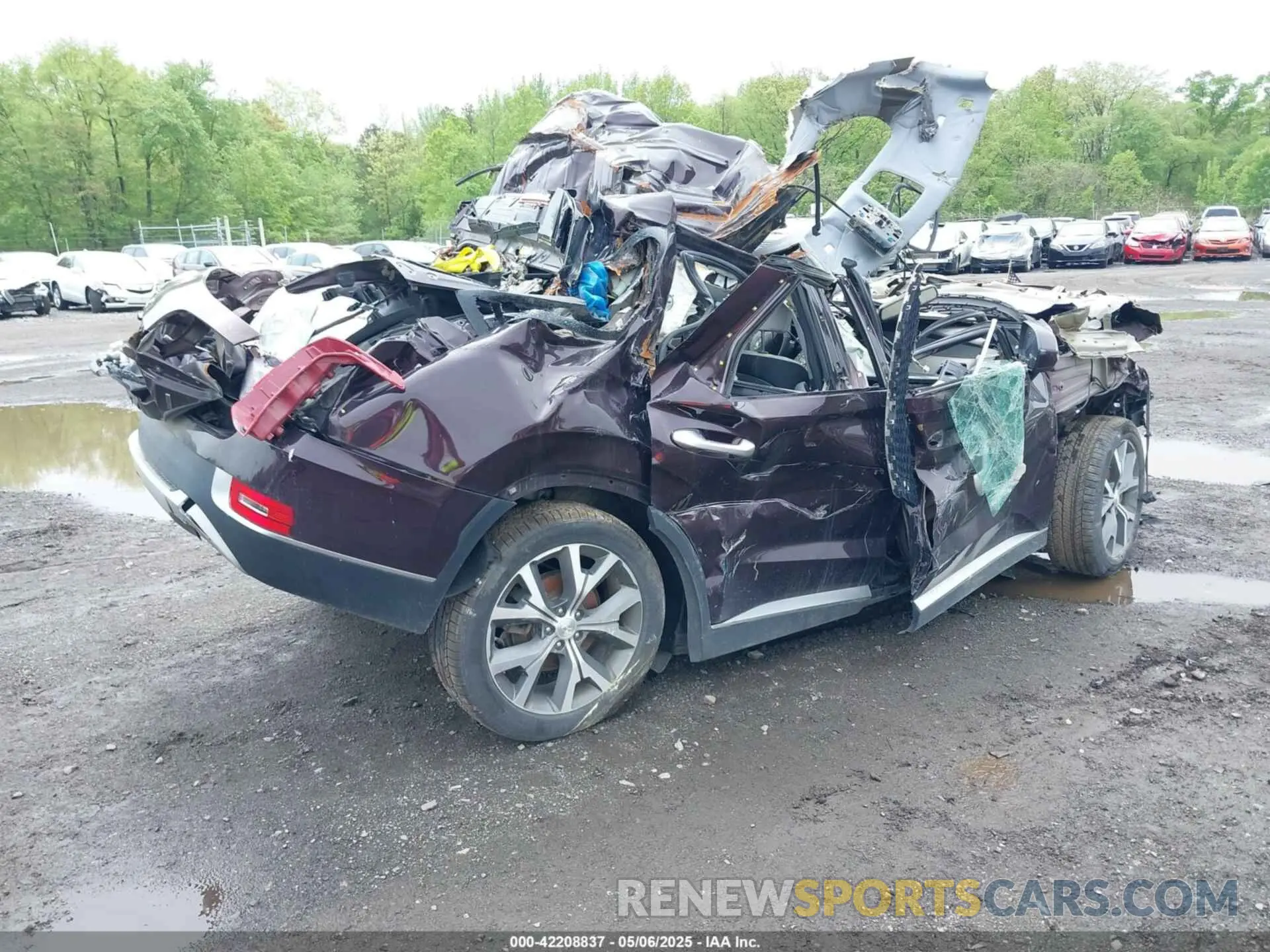 4 Photograph of a damaged car KM8R3DHE6NU379149 HYUNDAI PALISADE 2022