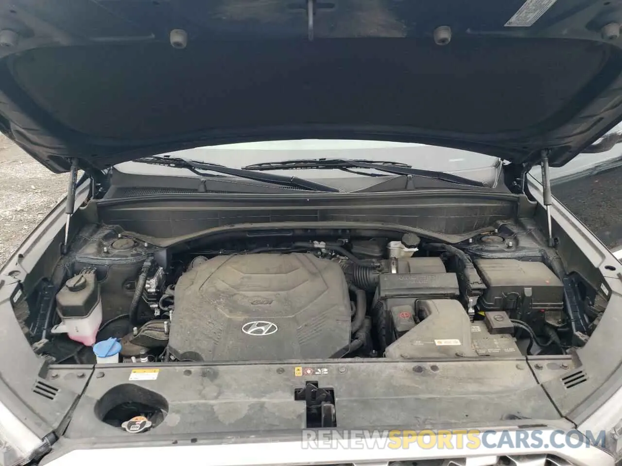 14 Photograph of a damaged car KM8R3DHE7NU402292 HYUNDAI PALISADE 2022