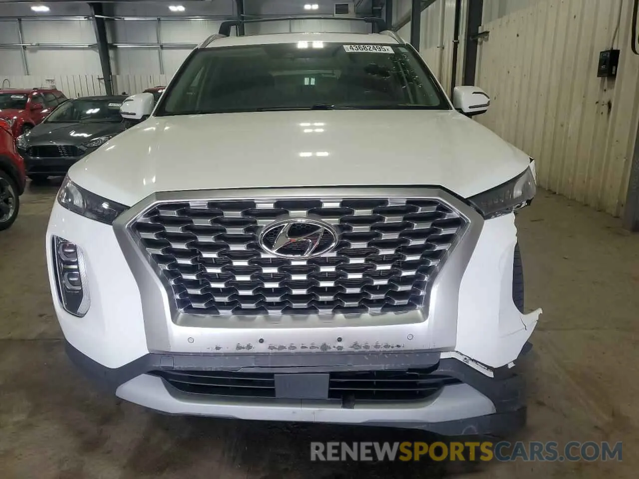 5 Photograph of a damaged car KM8R44HE0NU412059 HYUNDAI PALISADE 2022