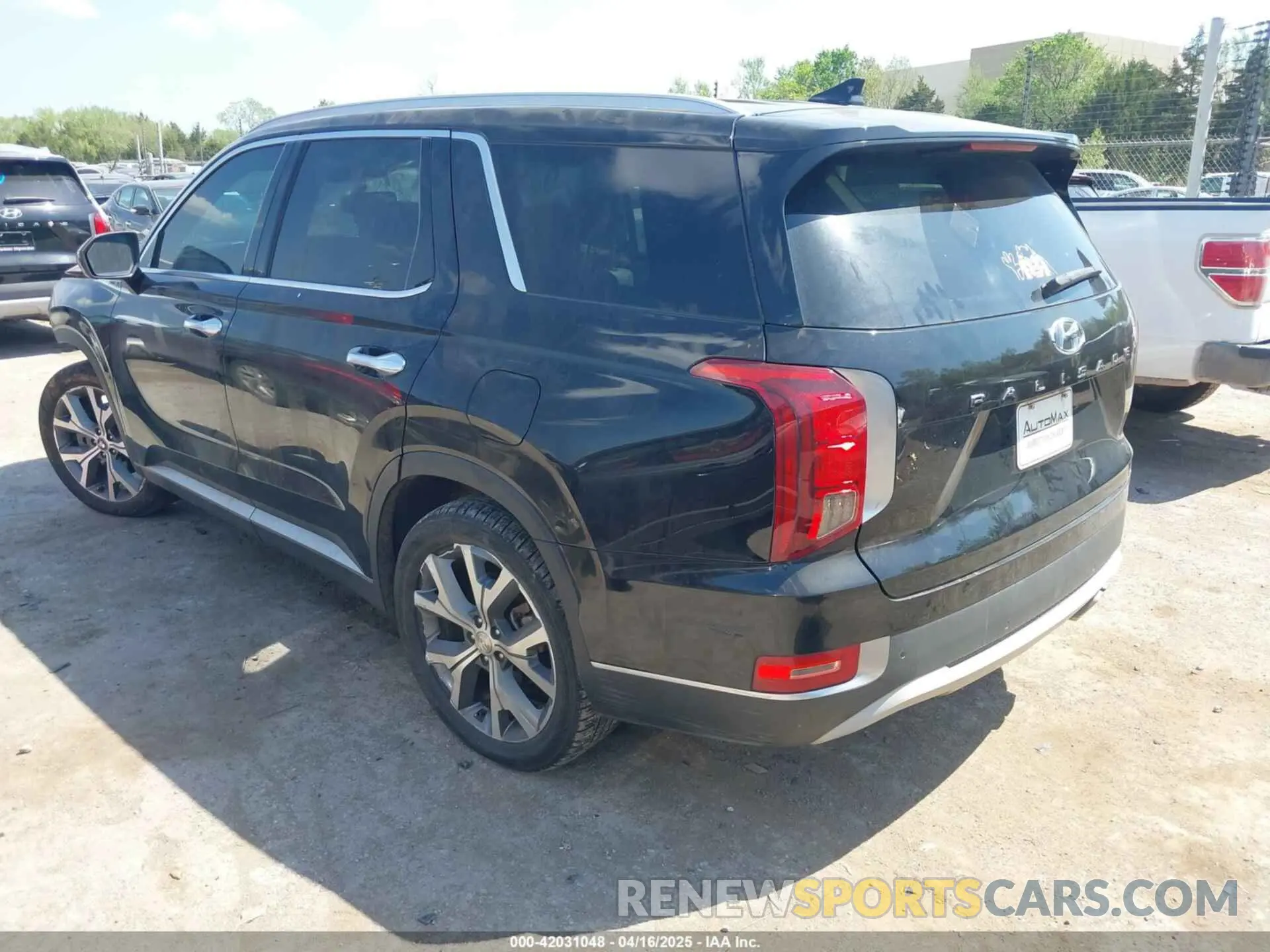 3 Photograph of a damaged car KM8R44HE1NU364832 HYUNDAI PALISADE 2022
