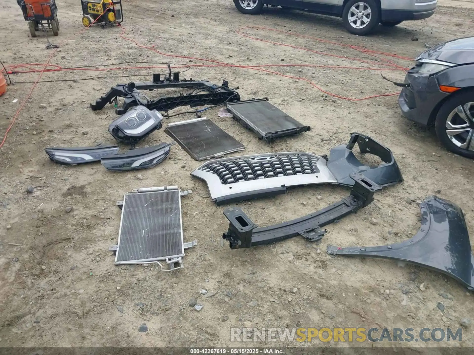 12 Photograph of a damaged car KM8R44HE1NU408585 HYUNDAI PALISADE 2022
