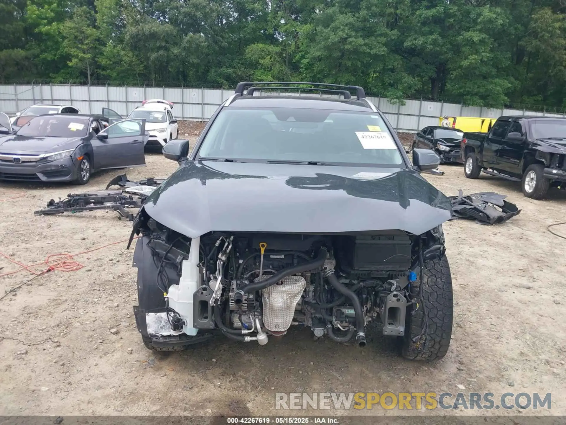 13 Photograph of a damaged car KM8R44HE1NU408585 HYUNDAI PALISADE 2022
