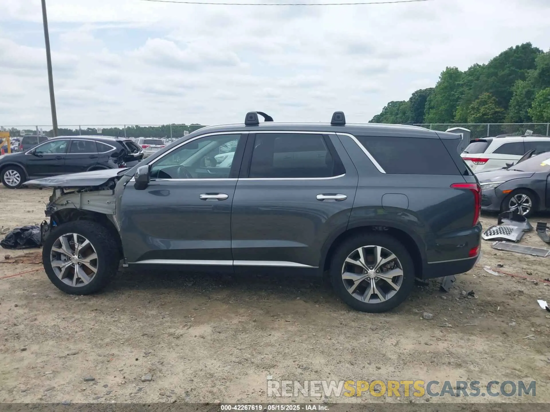 15 Photograph of a damaged car KM8R44HE1NU408585 HYUNDAI PALISADE 2022