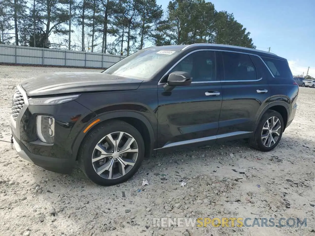 1 Photograph of a damaged car KM8R44HE1NU462923 HYUNDAI PALISADE 2022