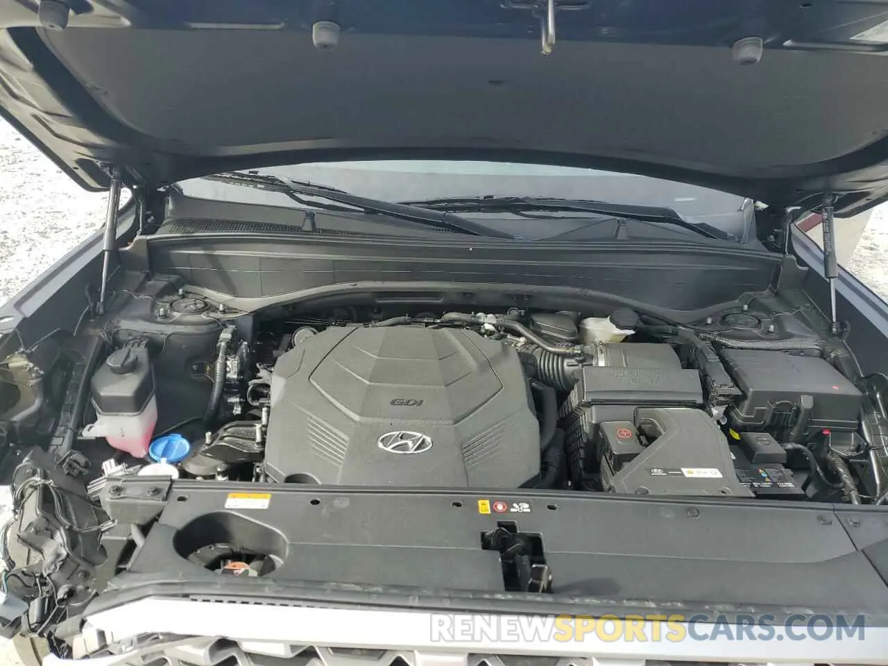 12 Photograph of a damaged car KM8R44HE1NU462923 HYUNDAI PALISADE 2022