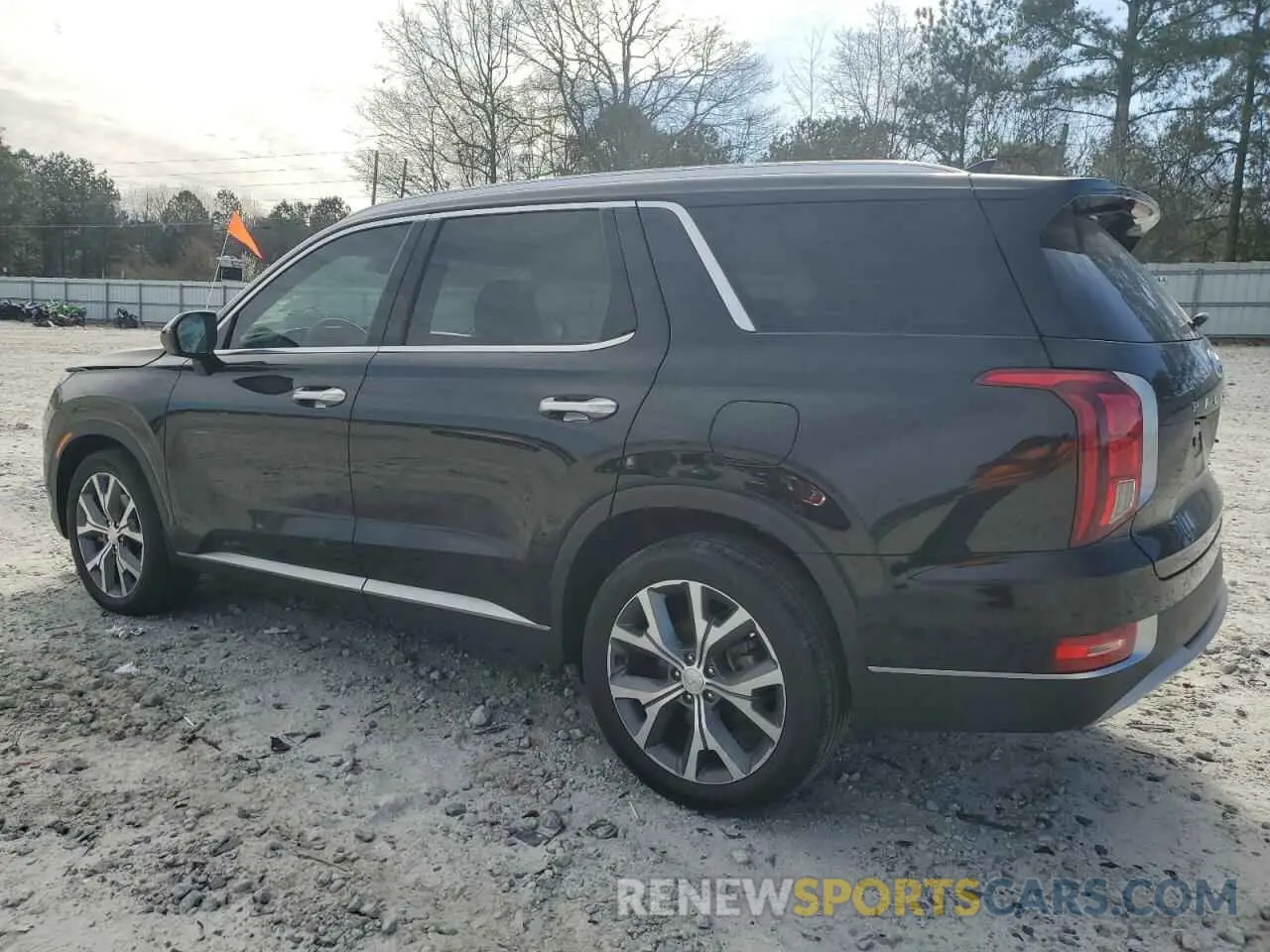 2 Photograph of a damaged car KM8R44HE1NU462923 HYUNDAI PALISADE 2022