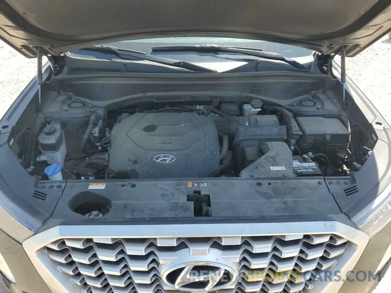 12 Photograph of a damaged car KM8R44HE2NU344797 HYUNDAI PALISADE 2022