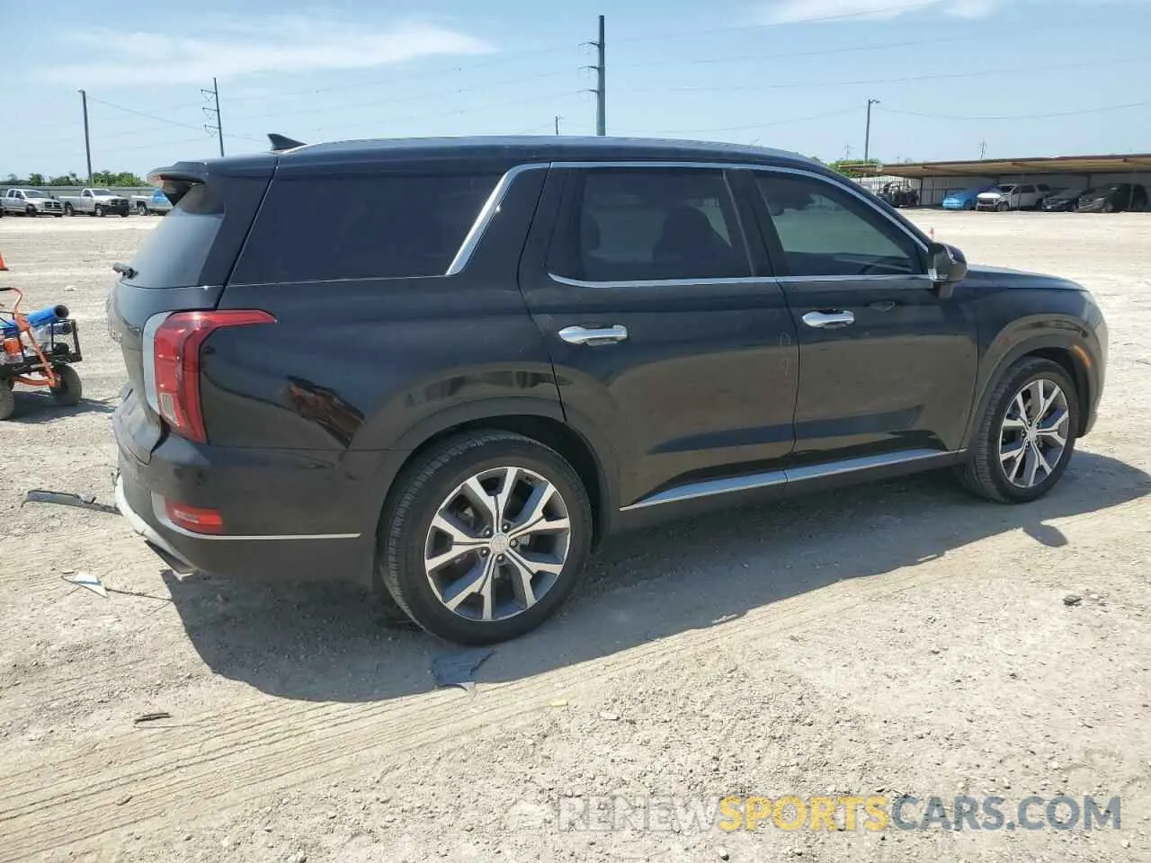 3 Photograph of a damaged car KM8R44HE2NU344797 HYUNDAI PALISADE 2022