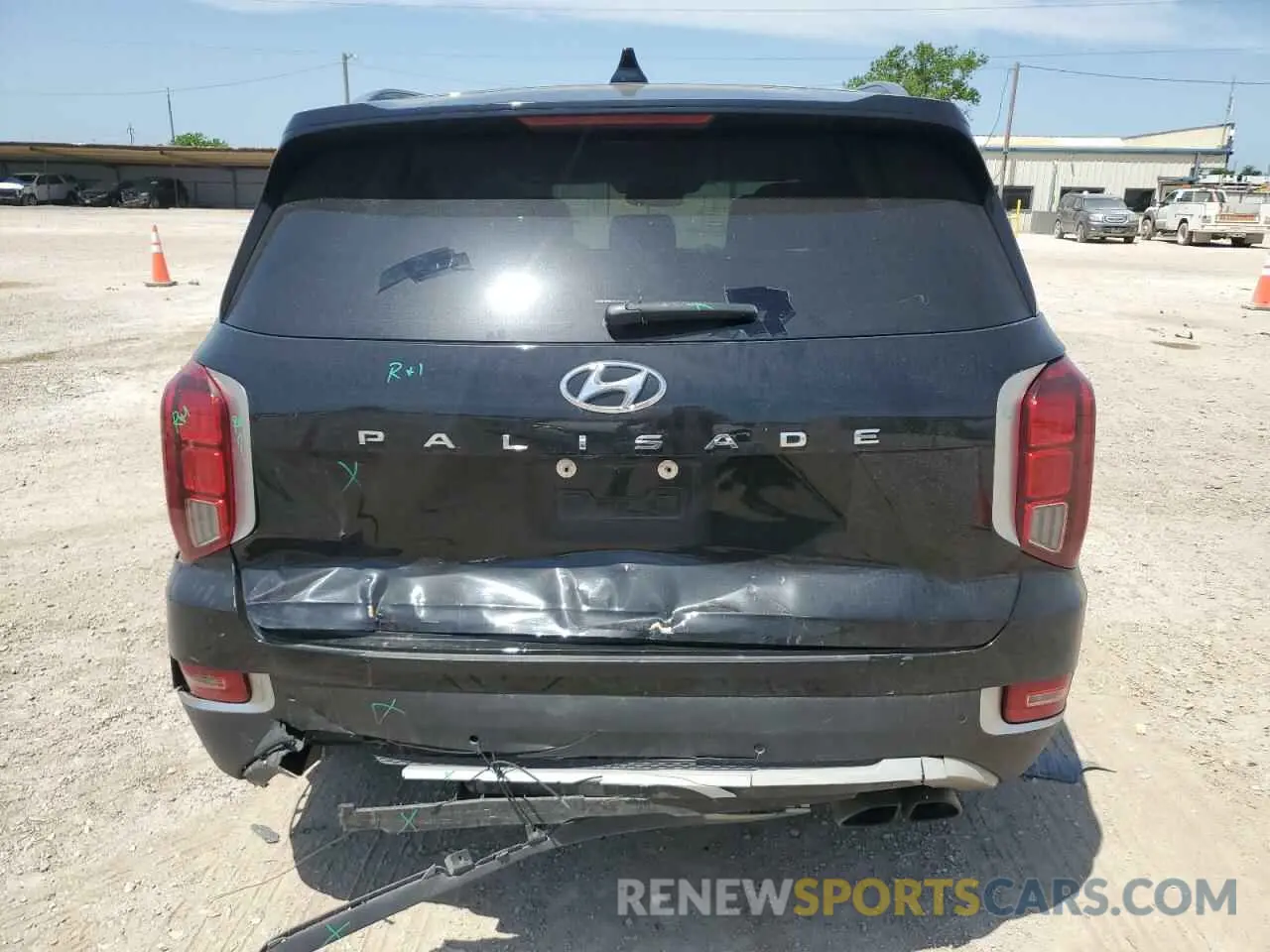 6 Photograph of a damaged car KM8R44HE2NU344797 HYUNDAI PALISADE 2022