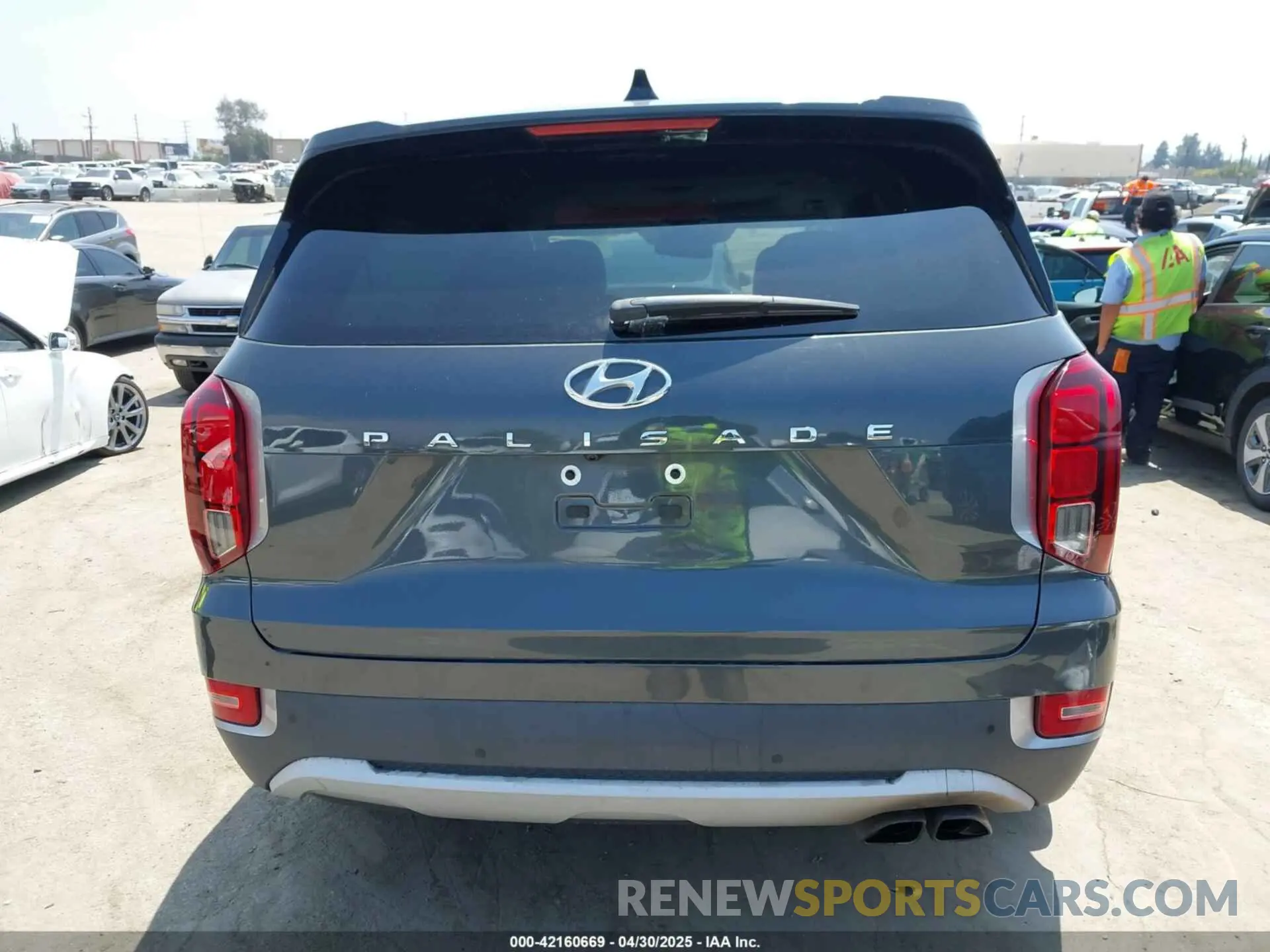 16 Photograph of a damaged car KM8R44HE2NU479312 HYUNDAI PALISADE 2022