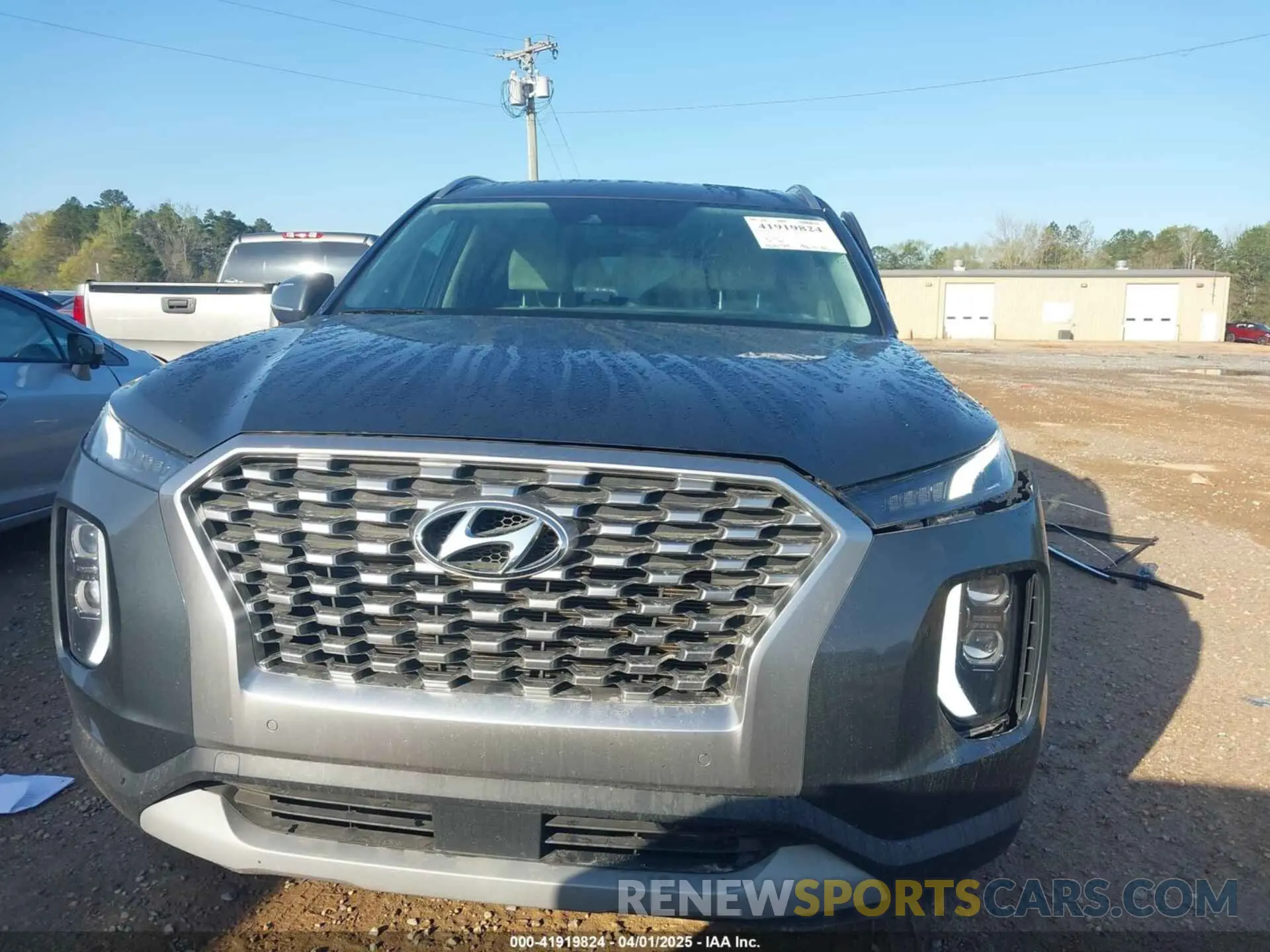 13 Photograph of a damaged car KM8R44HE3NU418521 HYUNDAI PALISADE 2022