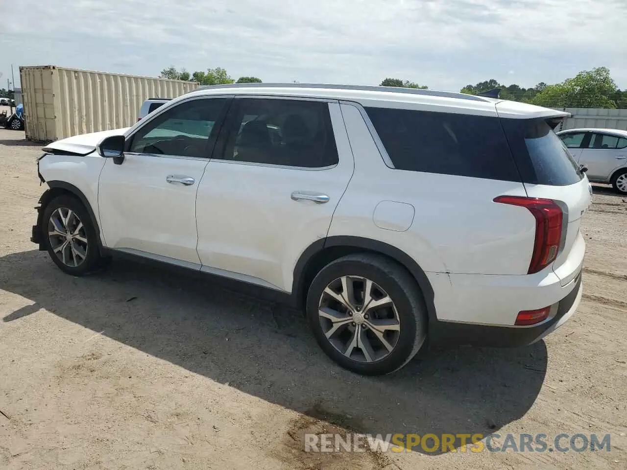 2 Photograph of a damaged car KM8R44HE6NU338369 HYUNDAI PALISADE 2022