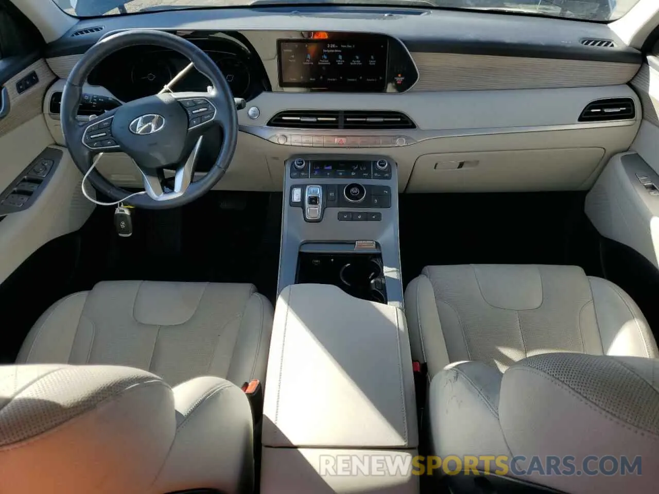 8 Photograph of a damaged car KM8R44HE6NU381514 HYUNDAI PALISADE 2022