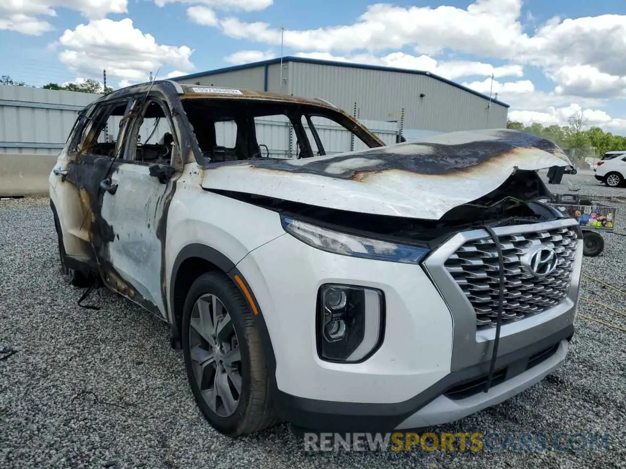 4 Photograph of a damaged car KM8R44HE7NU450307 HYUNDAI PALISADE 2022