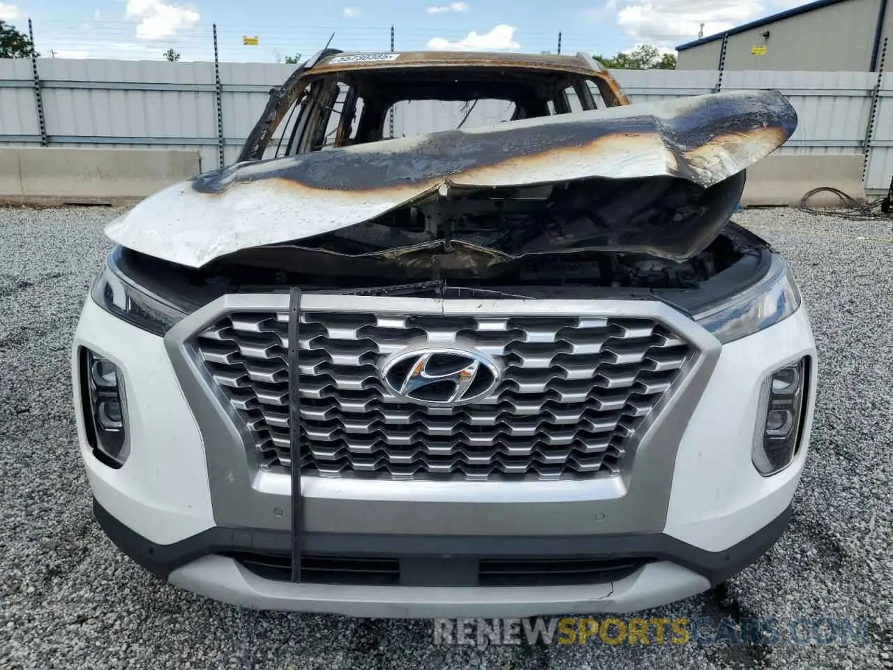 5 Photograph of a damaged car KM8R44HE7NU450307 HYUNDAI PALISADE 2022