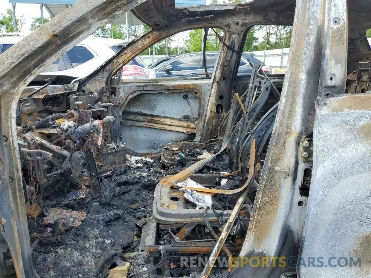 7 Photograph of a damaged car KM8R44HE7NU450307 HYUNDAI PALISADE 2022